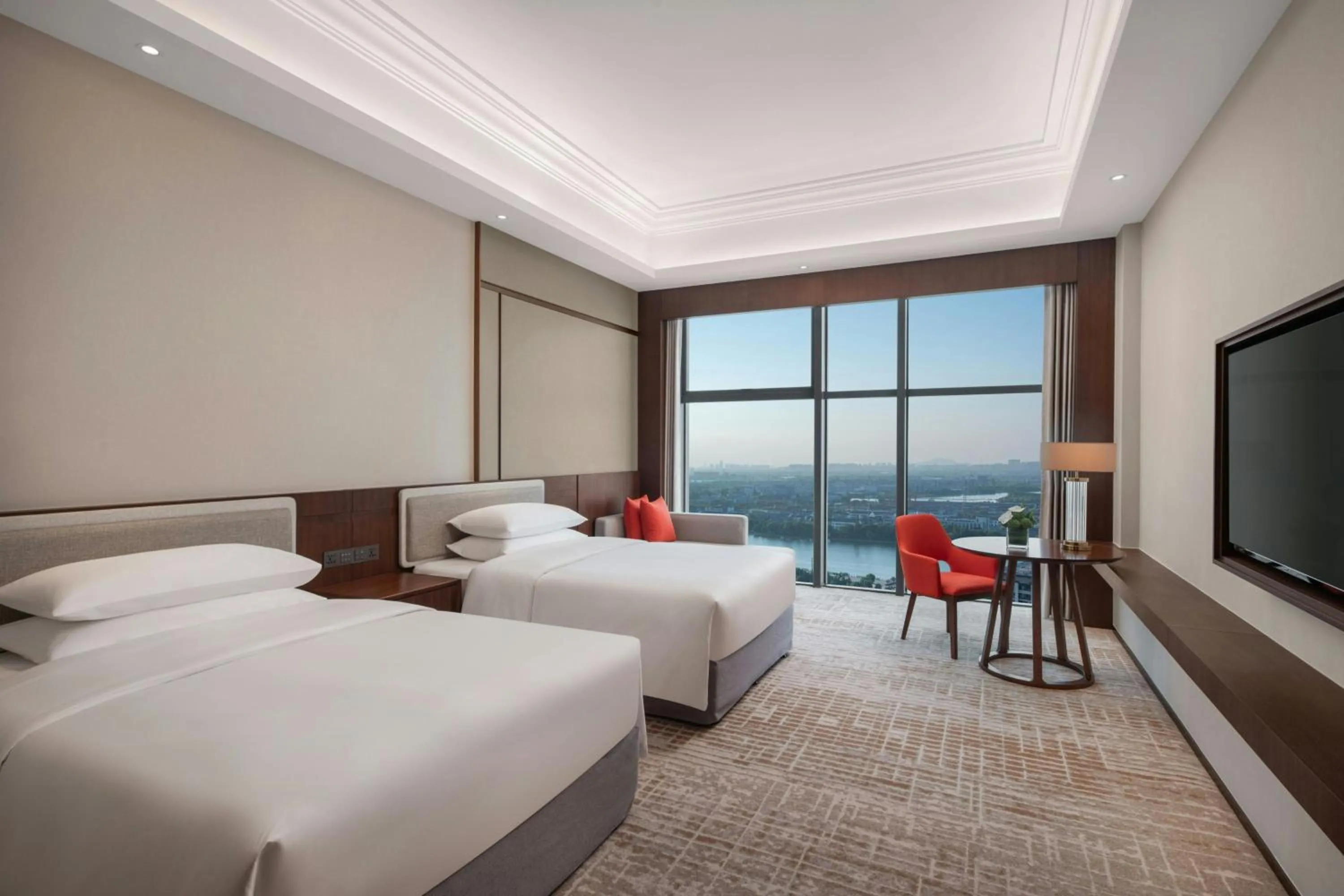 Lounge or bar, Bed in Le Meridien Shaoxing Yuecheng