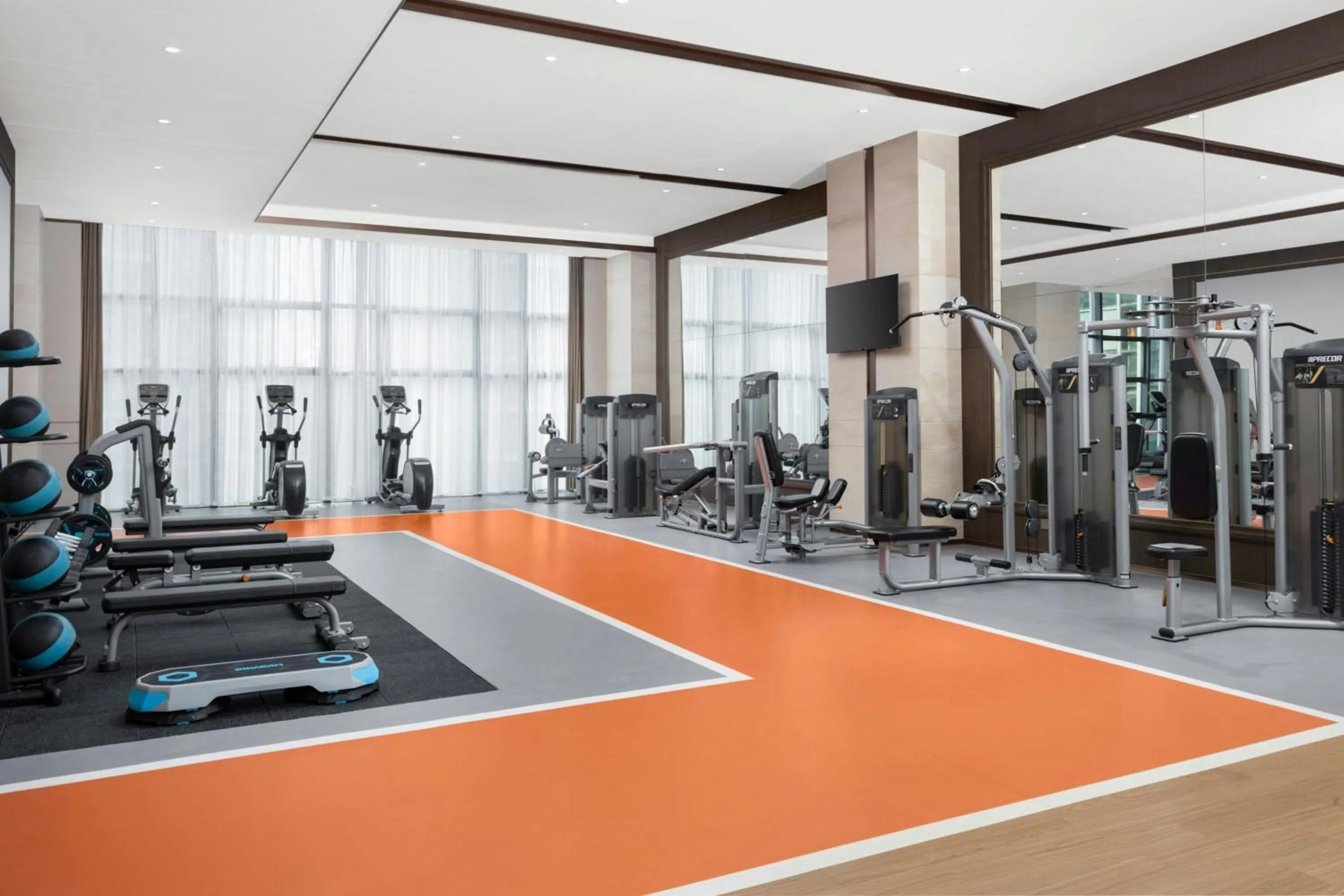 Fitness centre/facilities in Le Meridien Shaoxing Yuecheng