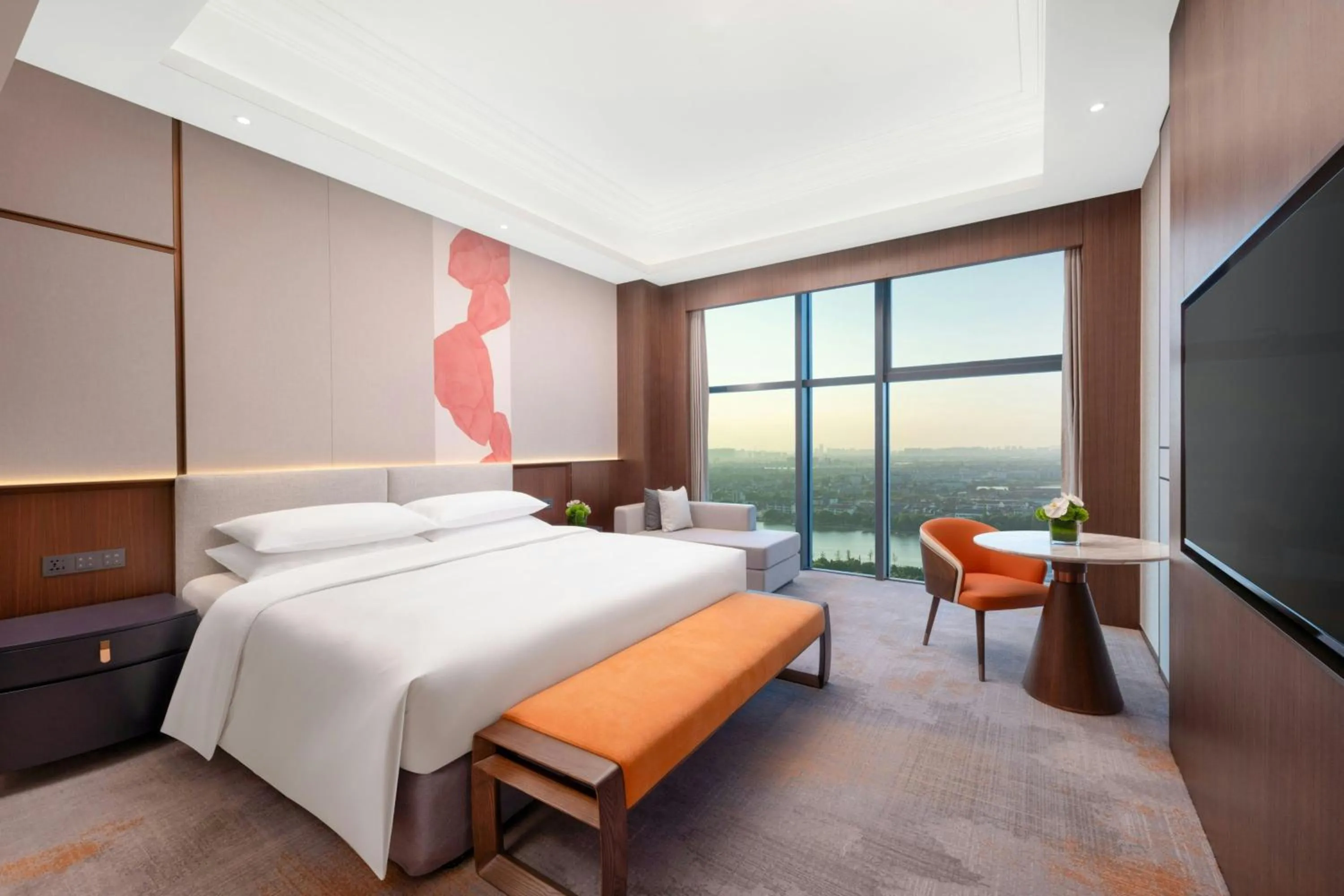 Bedroom, Bed in Le Meridien Shaoxing Yuecheng
