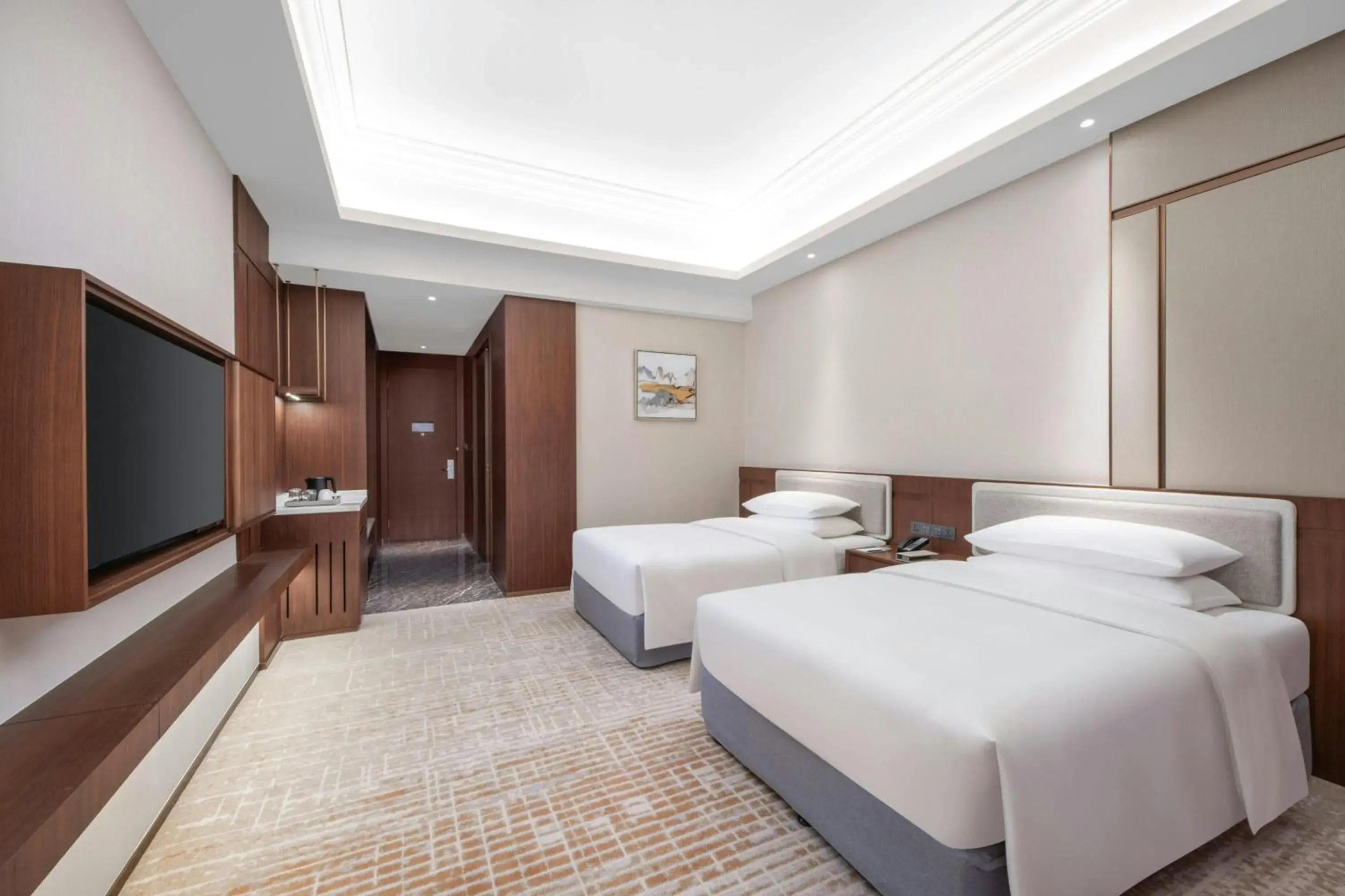 Executive Double Room with Club Lounge Access in Le Meridien Shaoxing Yuecheng Executive Double Room with Club Lounge Access in Le Meridien Shaoxing Yuecheng