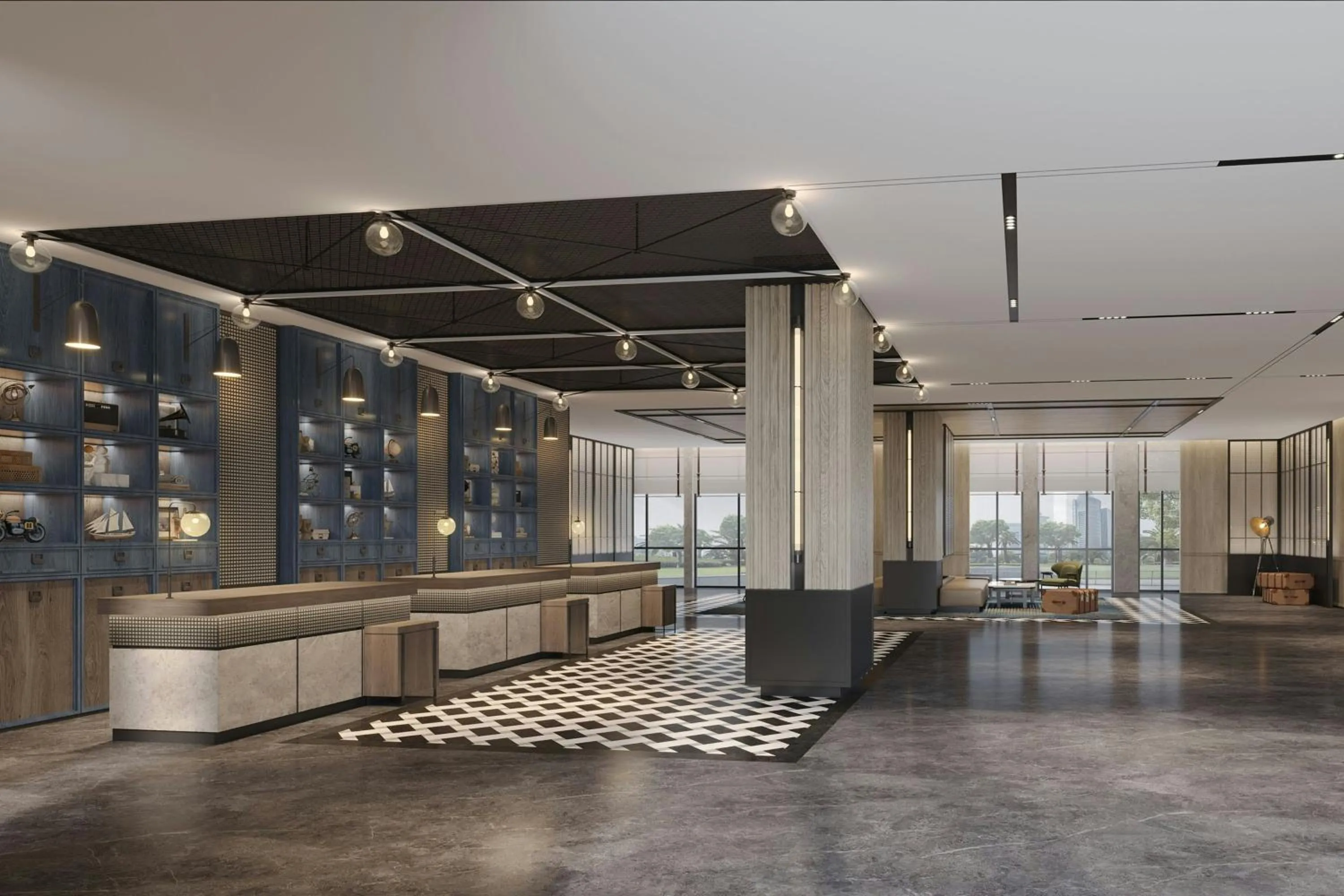 Lobby or reception in Four Points by Sheraton Kunming Changshui Airport