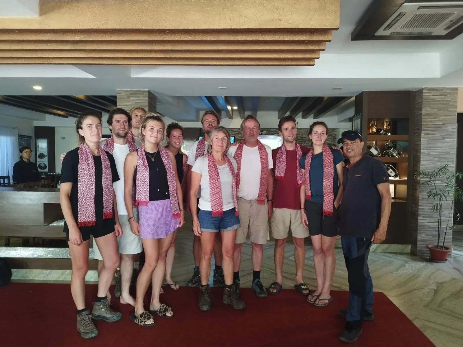 group of guests in Kumari Star Inn