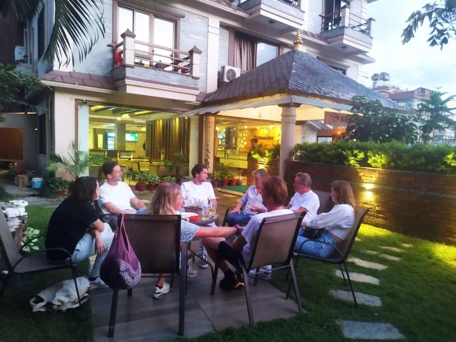 Garden in Kumari Star Inn