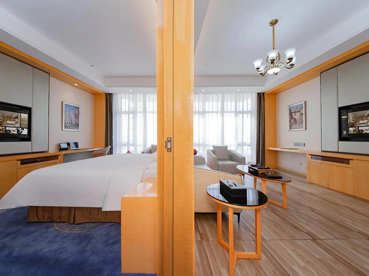 Bed in Vienna International Hotel Jingzhou New World