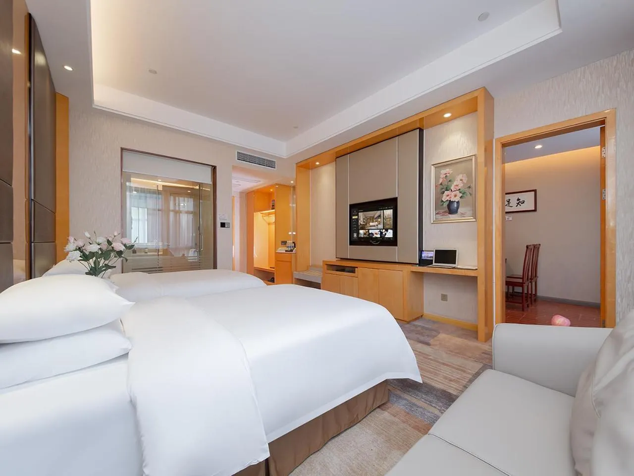 Bed in Vienna International Hotel Jingzhou New World