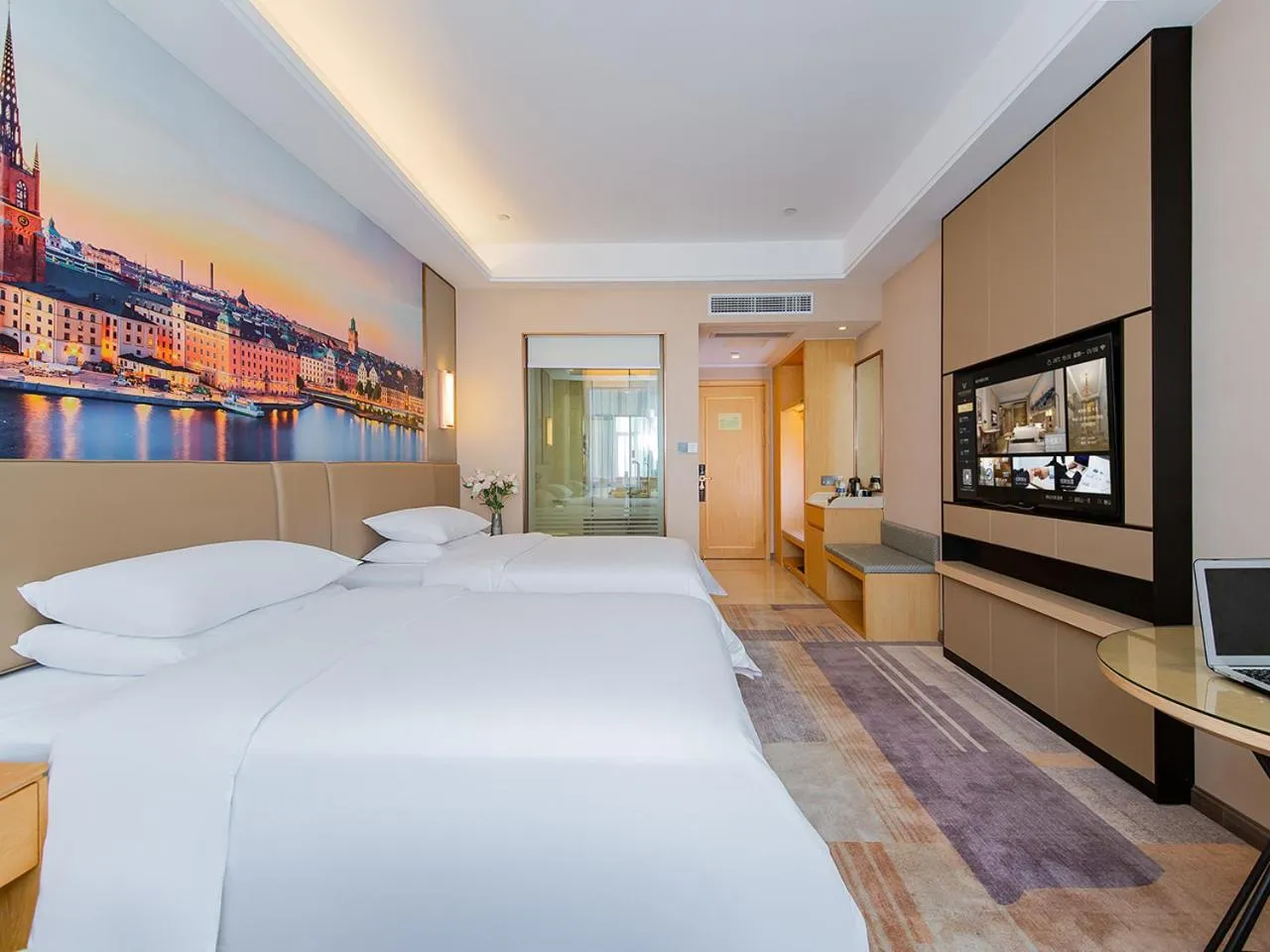 Bed in Vienna International Hotel Jingzhou New World