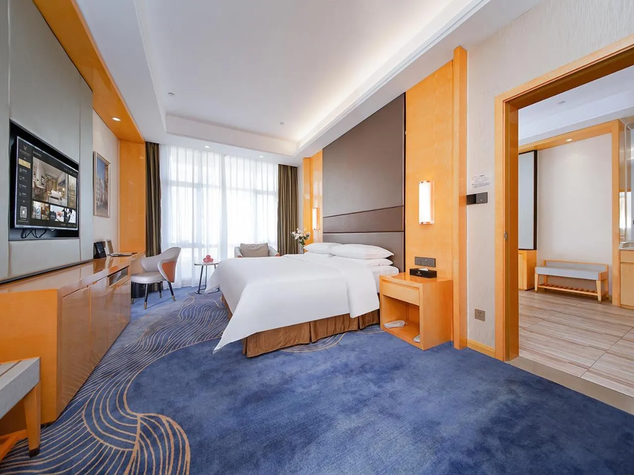Bed in Vienna International Hotel Jingzhou New World