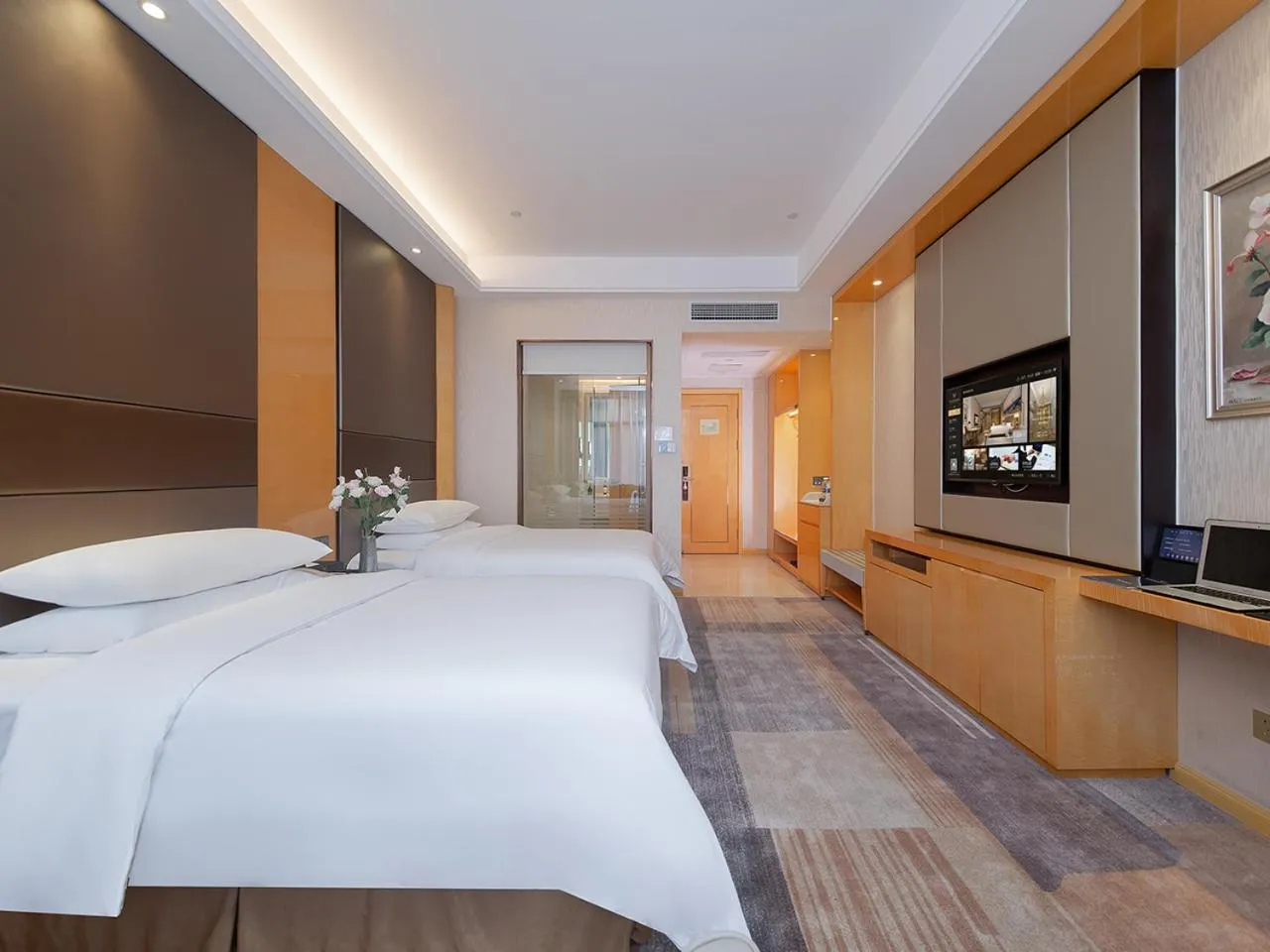 Bed in Vienna International Hotel Jingzhou New World