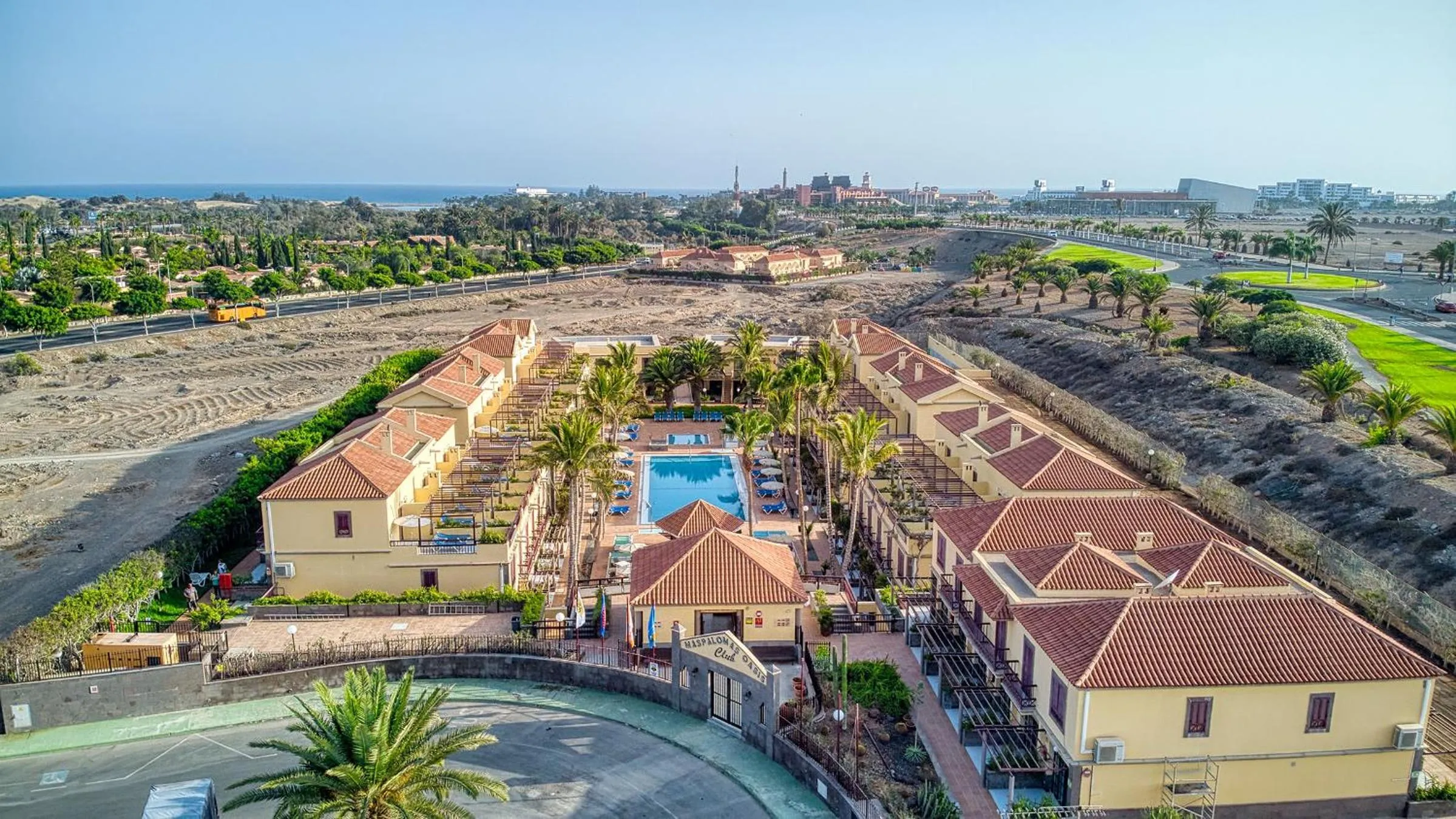 Bird's eye view in Bungalows Maspalomas Oasis Club - All Inclusive.