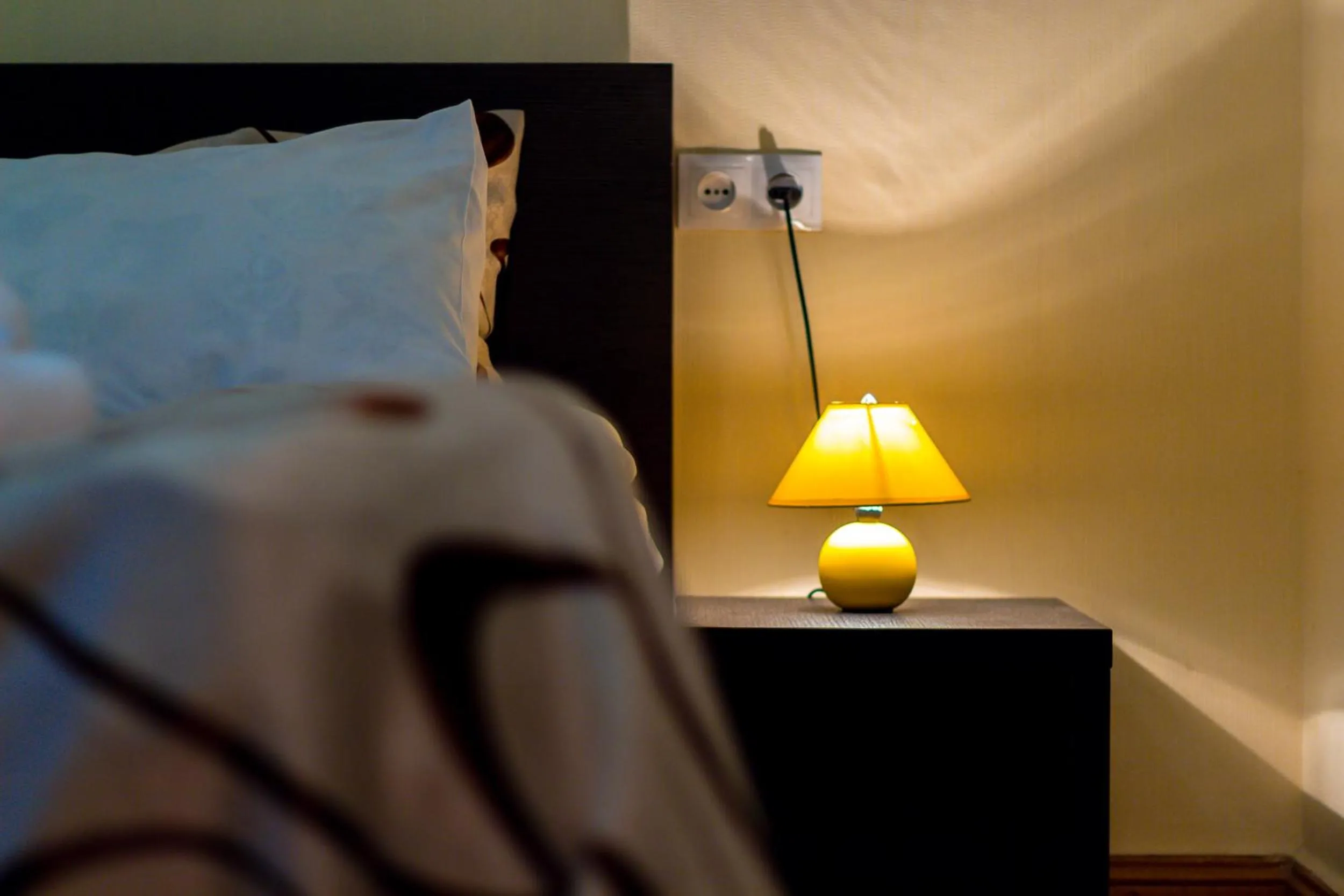 Bed in V Park Hotel