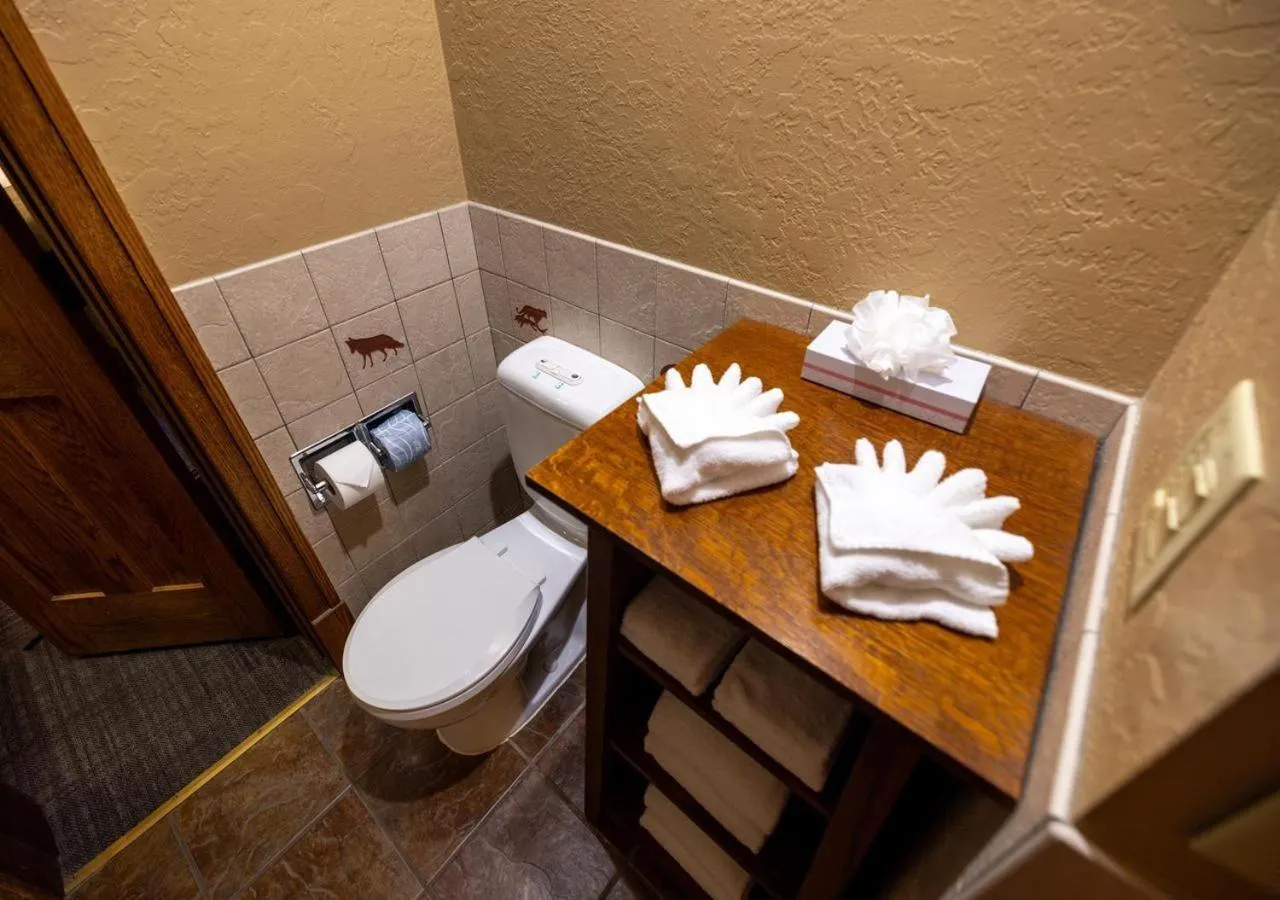 Shower in Zion Lodge - Inside the Park