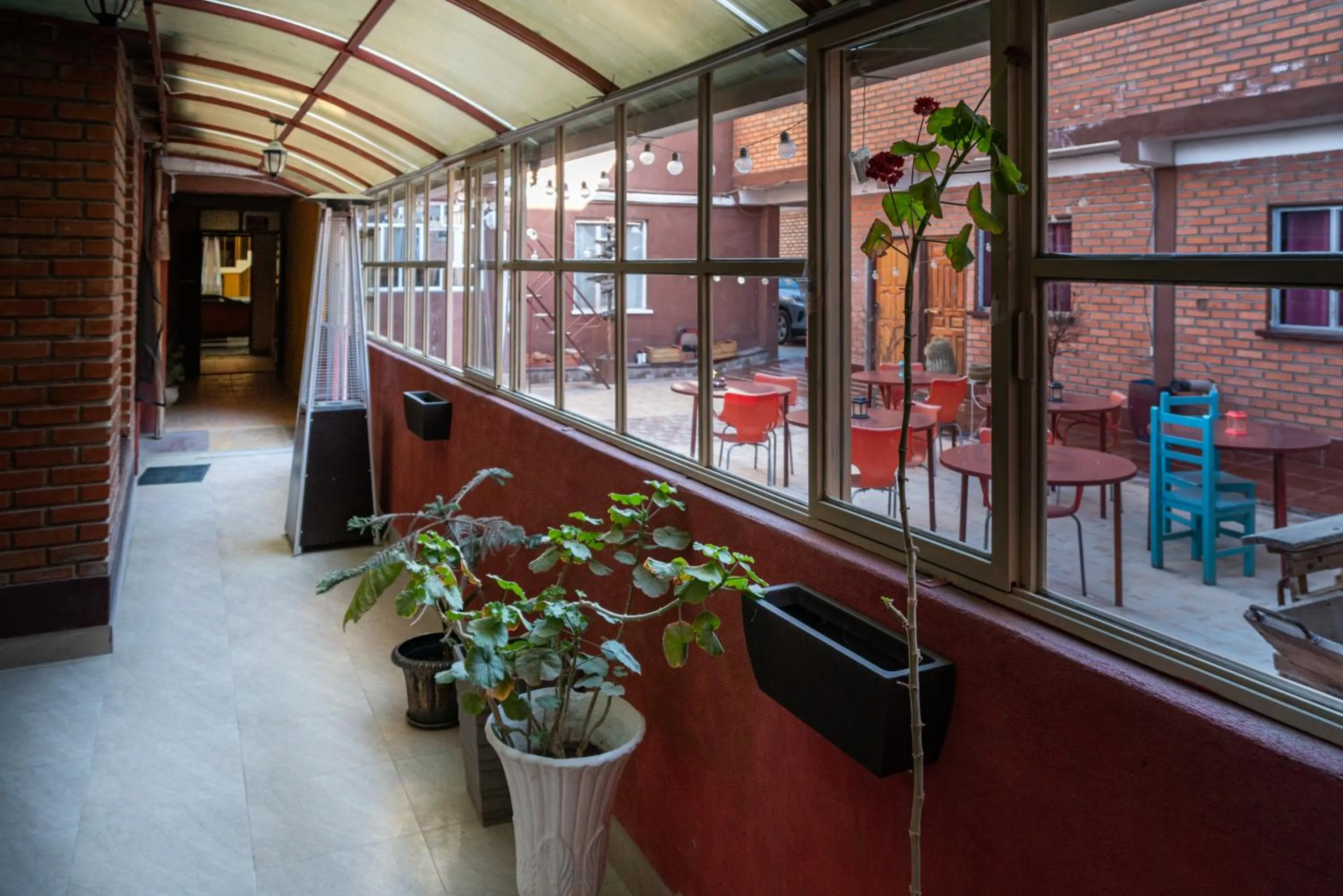 Patio in Tonito Hotel