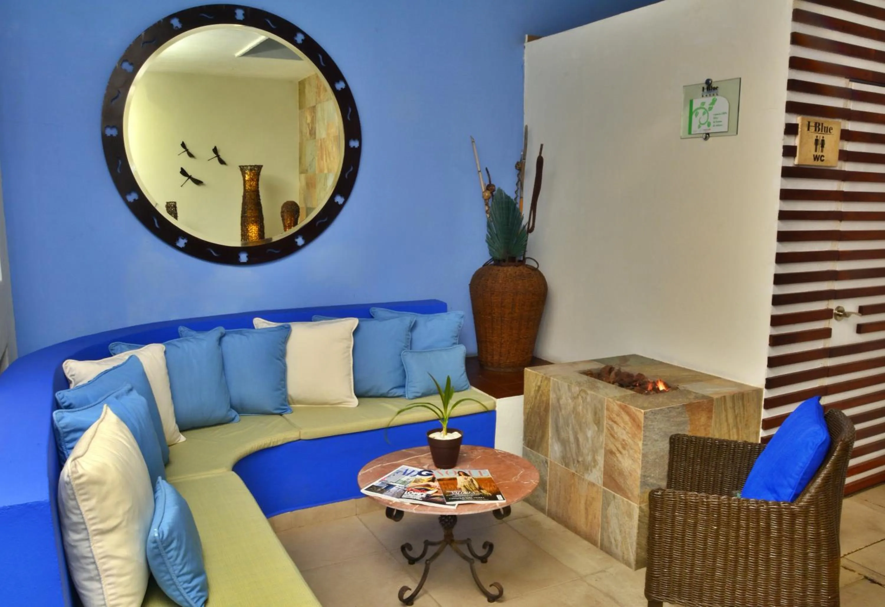 Living room in Hotel HBlue Centro