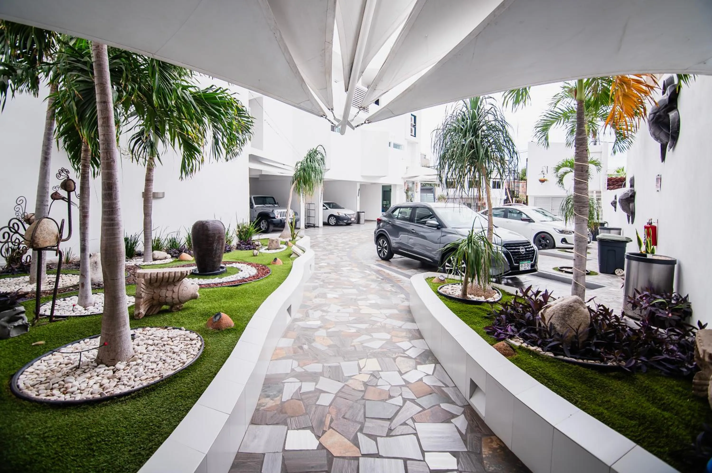 Patio in Hotel HBlue Centro