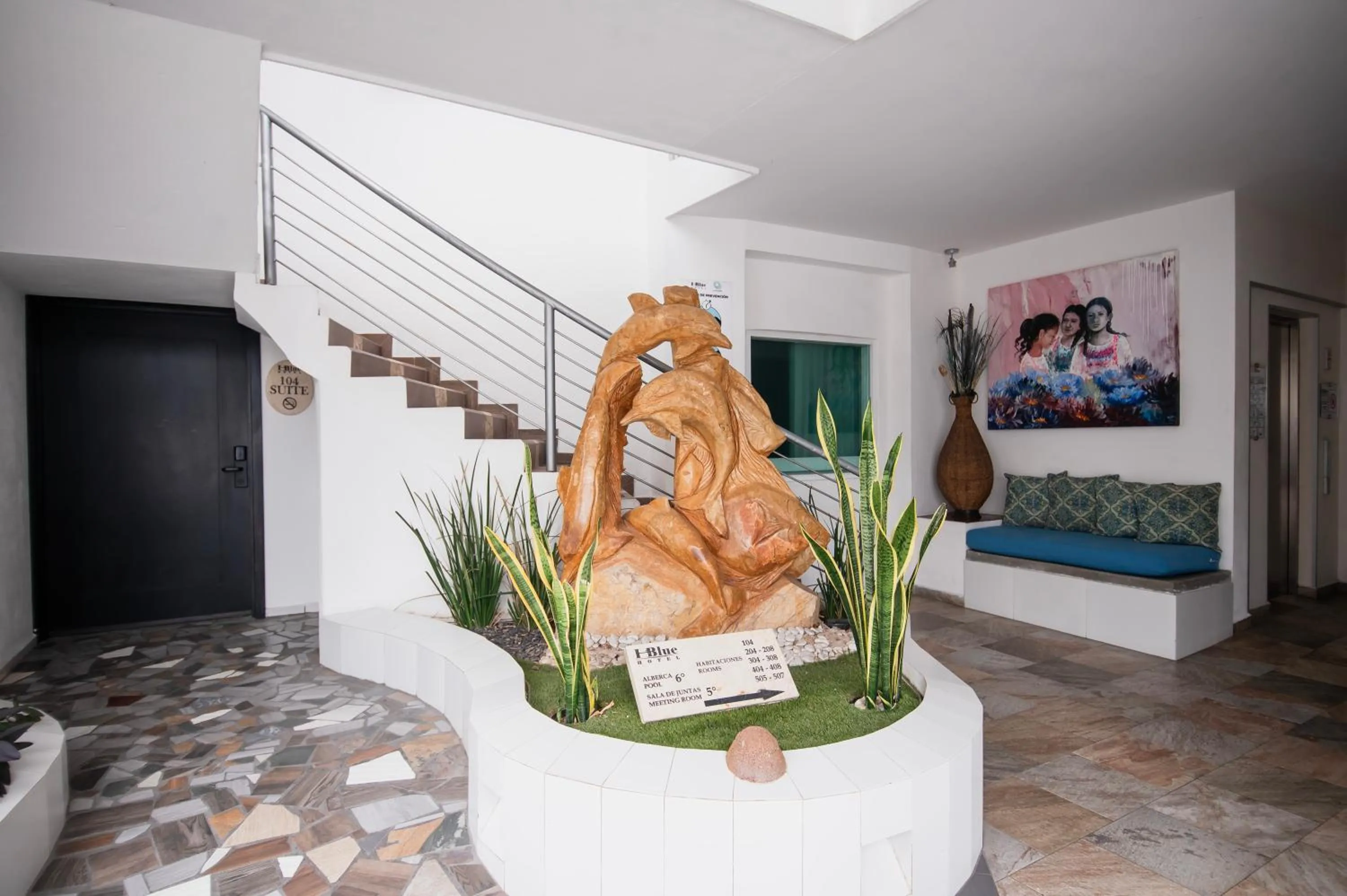 Property building in Hotel HBlue Centro