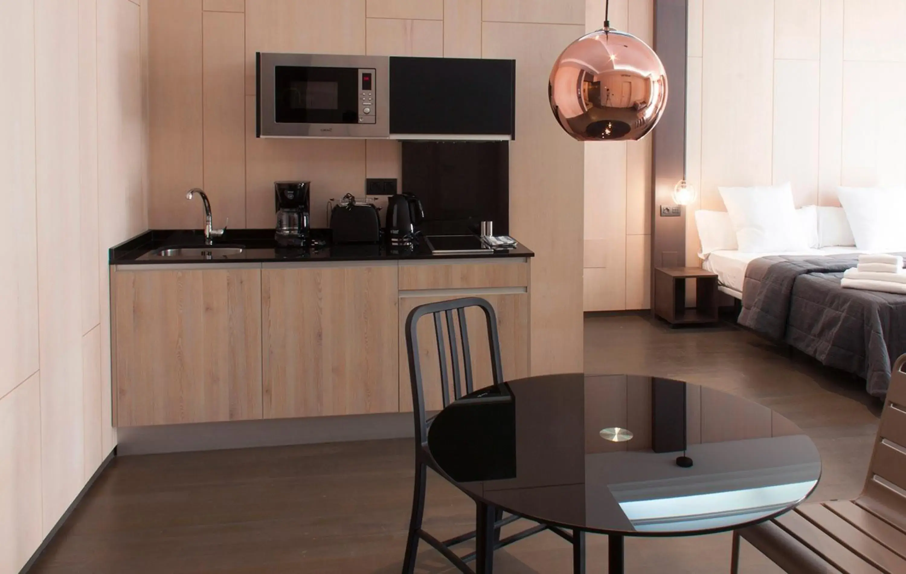 Coffee/tea facilities, Bed in Apartamentos NONO by Charming Stay Coffee/tea facilities, Bed in Apartamentos NONO by Charming Stay