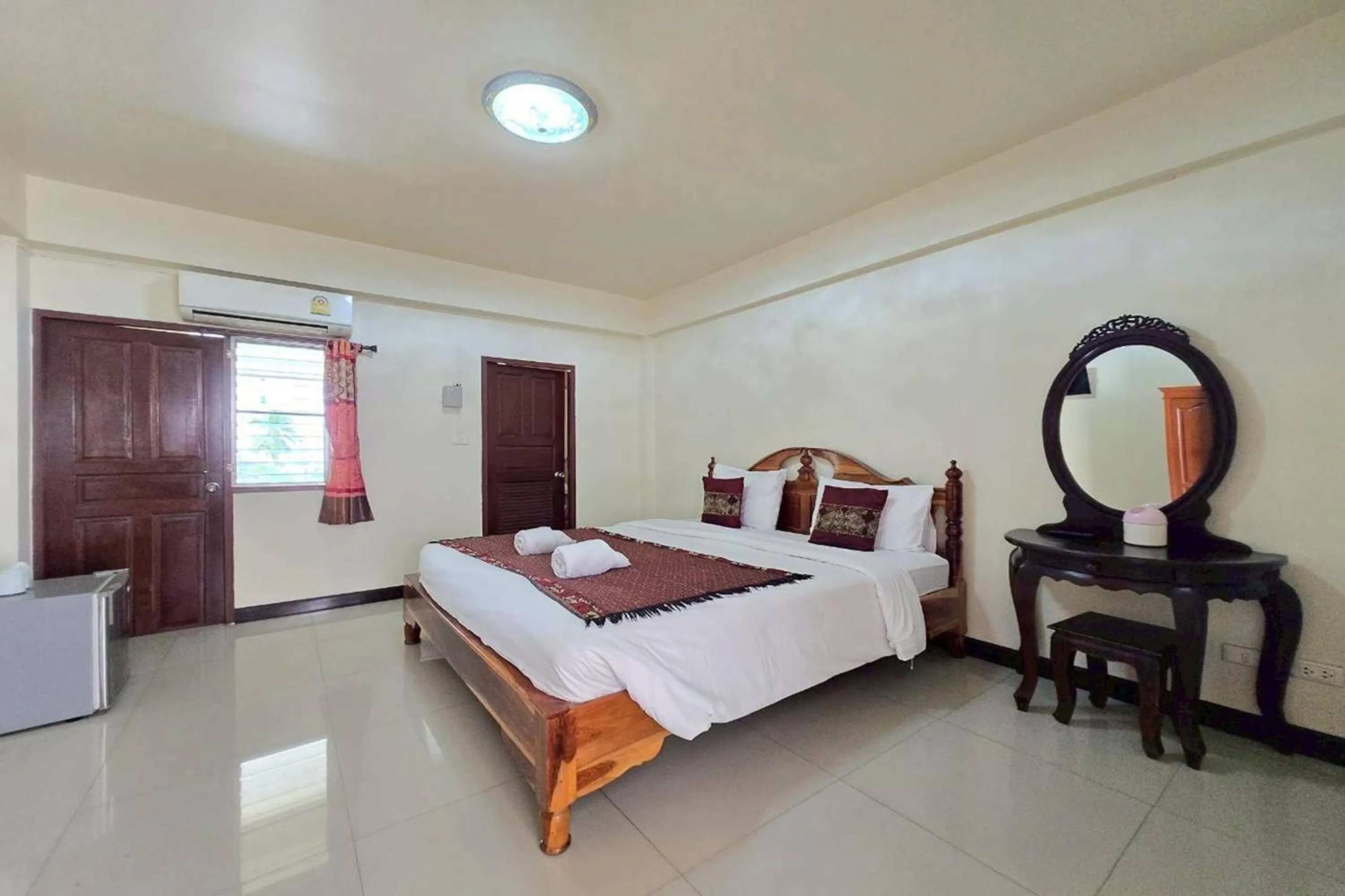 Bed in Baan Sabai Guesthouse