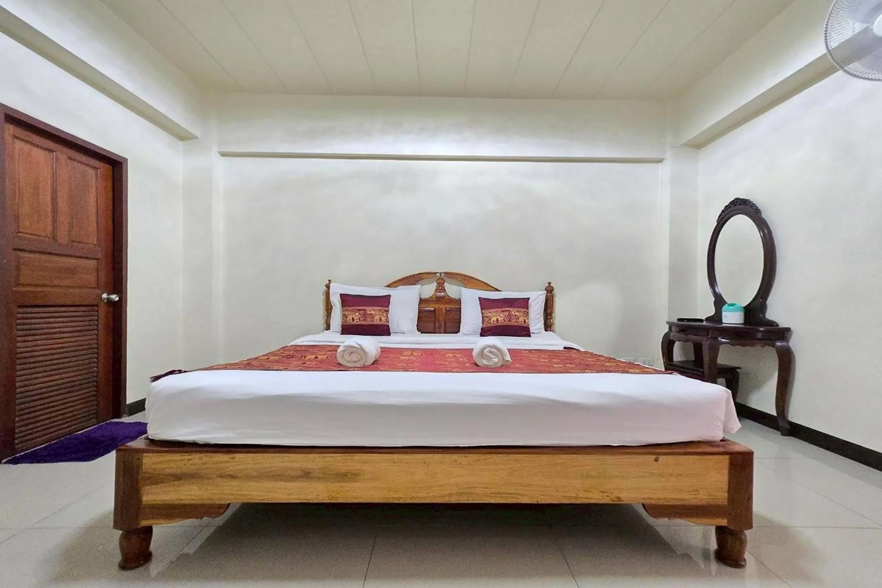Bed in Baan Sabai Guesthouse