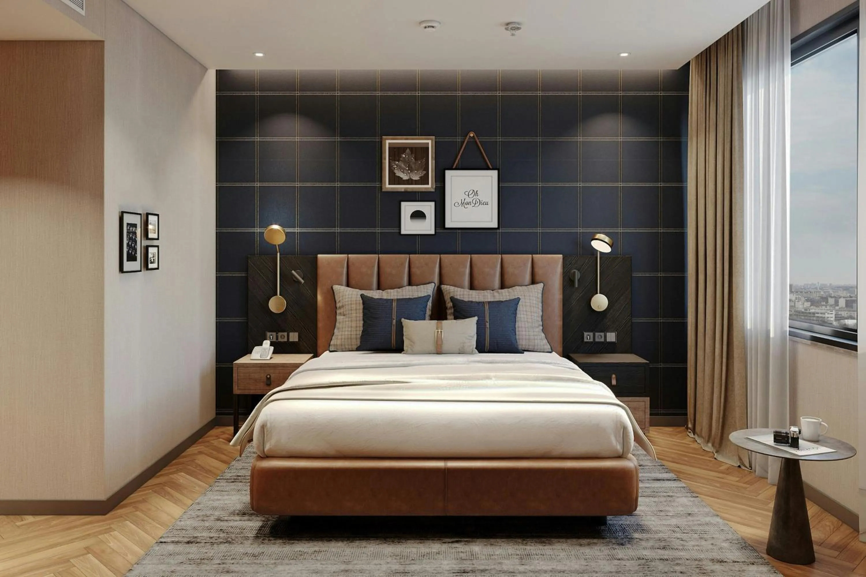 Photo of the whole room, Bed in Four Points by Sheraton Elazig
