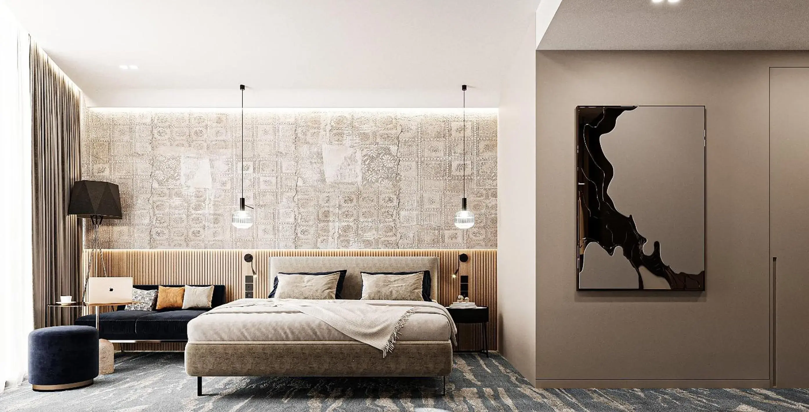 Premium King Room with Sea View and Single Sofa Bed in Crowne Plaza Durres by IHG Premium King Room with Sea View and Single Sofa Bed in Crowne Plaza Durres by IHG