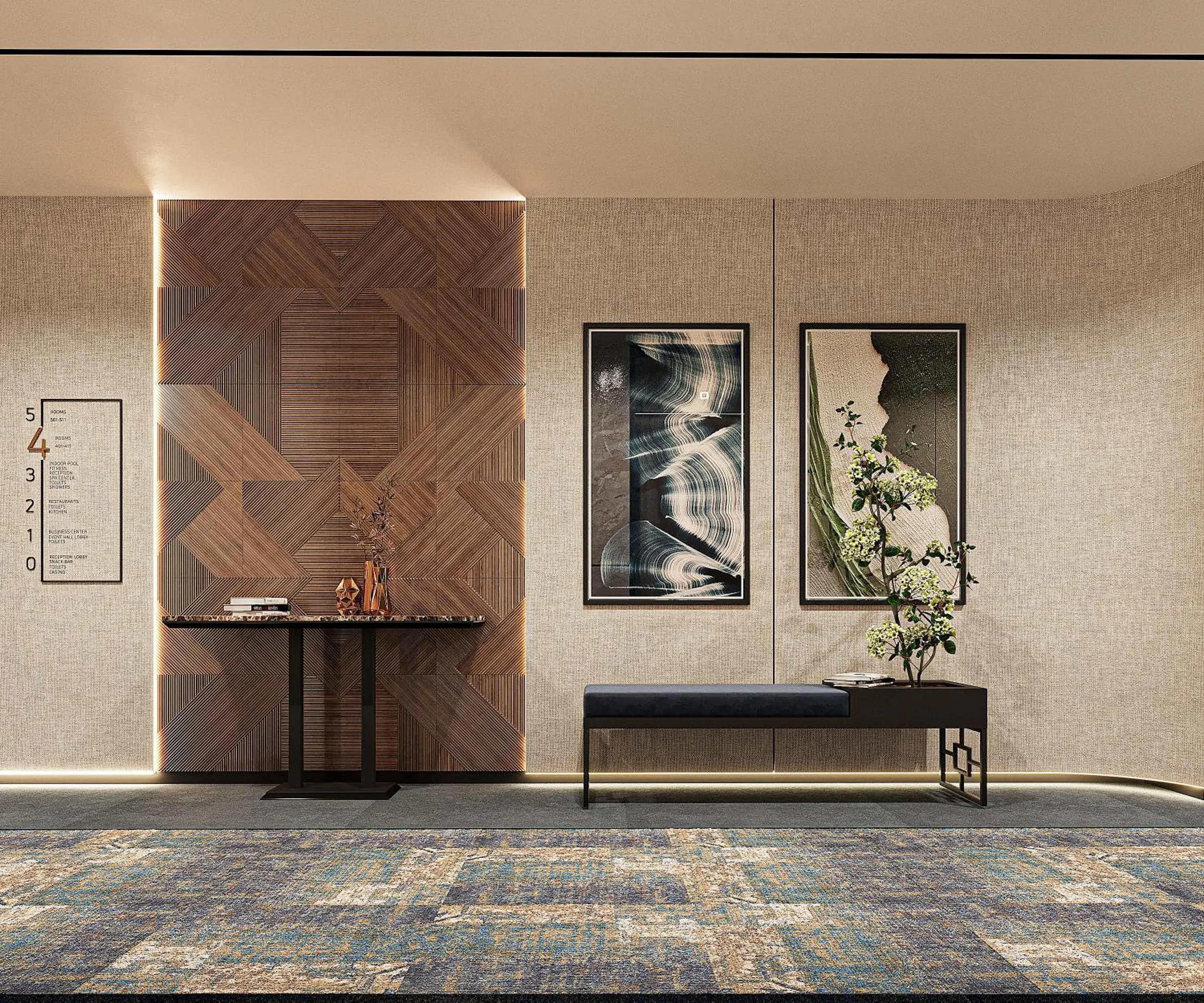 Lobby or reception in Crowne Plaza Durres by IHG Lobby or reception in Crowne Plaza Durres by IHG