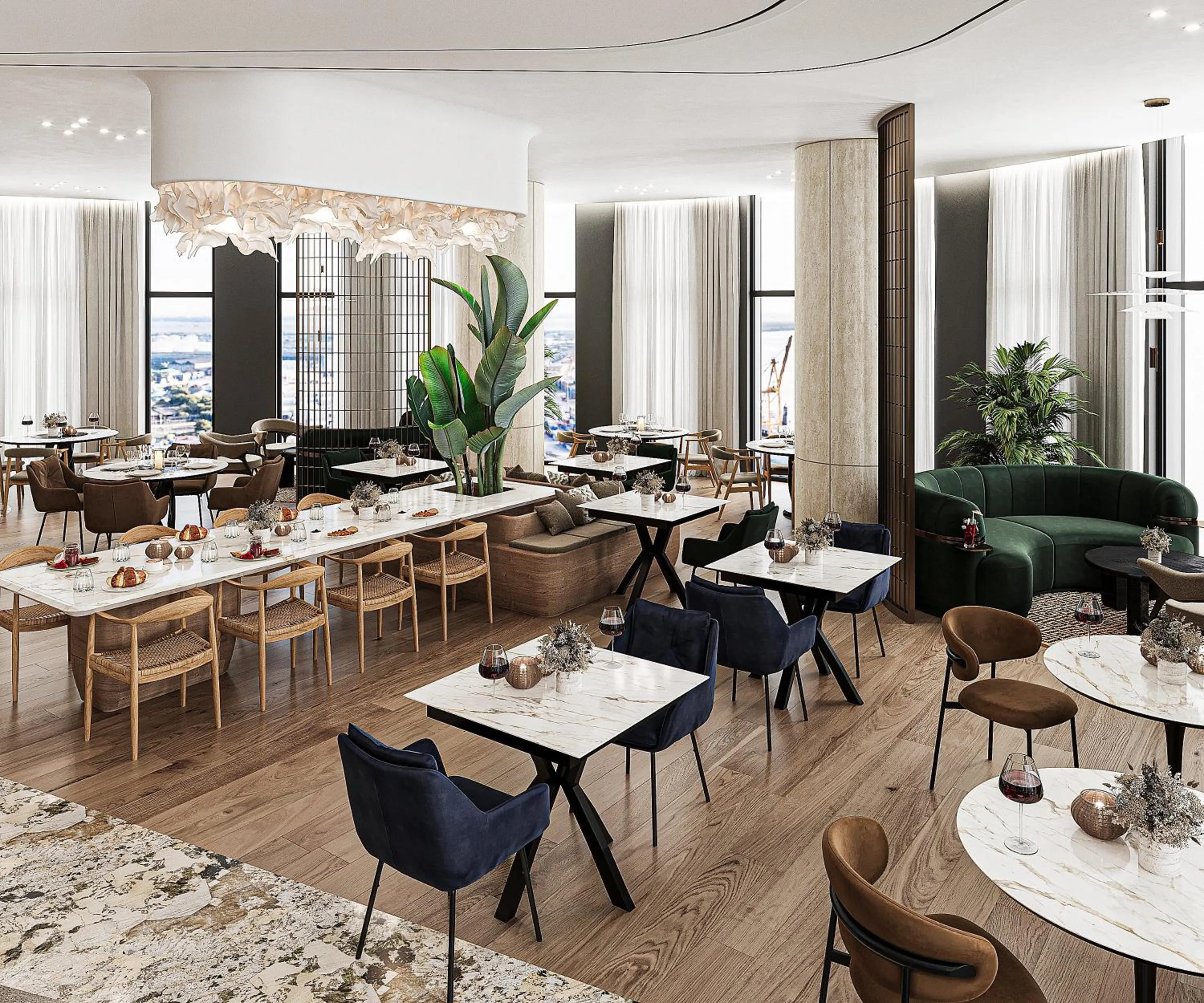 Restaurant/places to eat in Crowne Plaza Durres by IHG