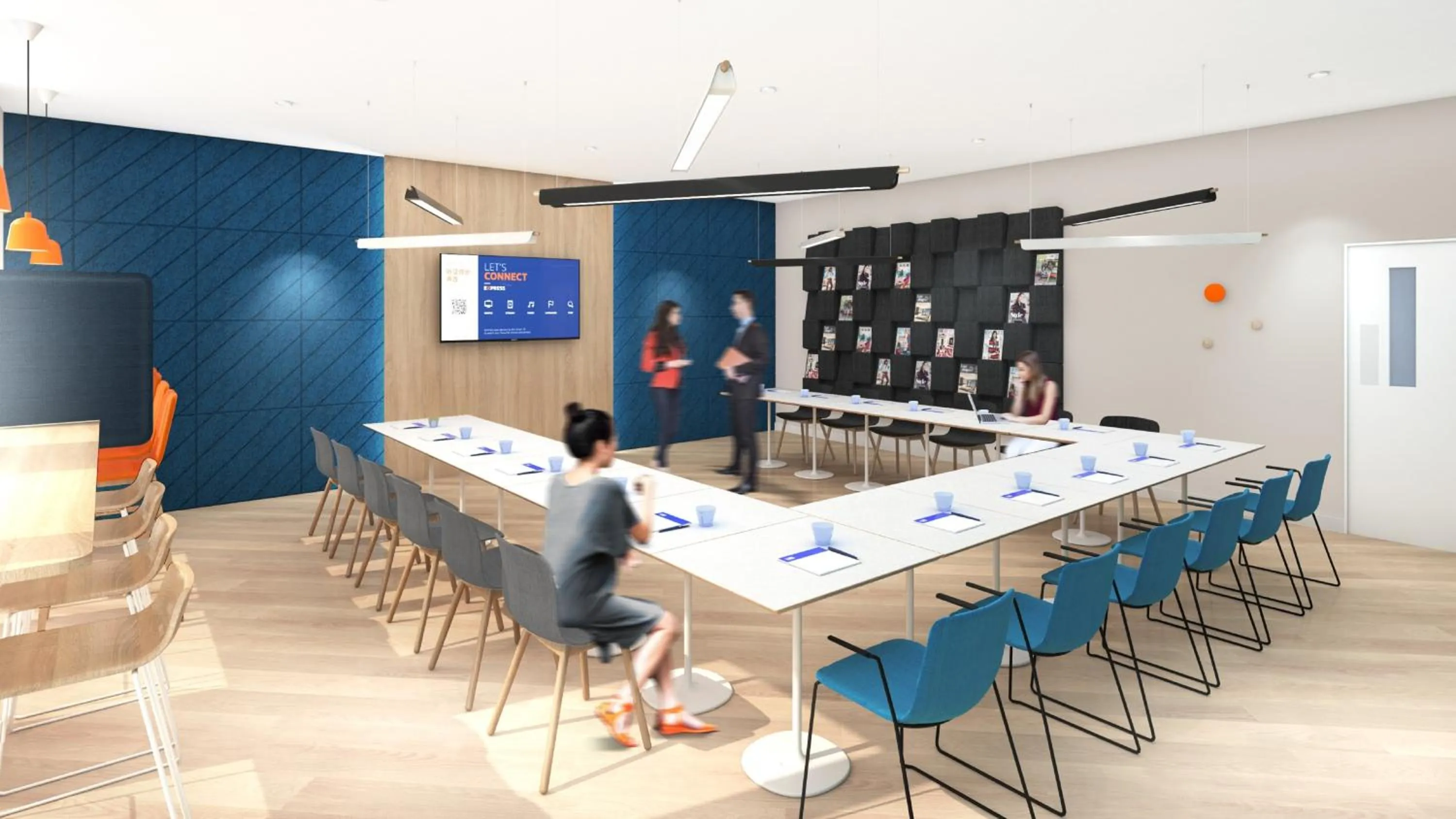 Meeting/conference room in Holiday Inn Express Wuxi Taihu by IHG