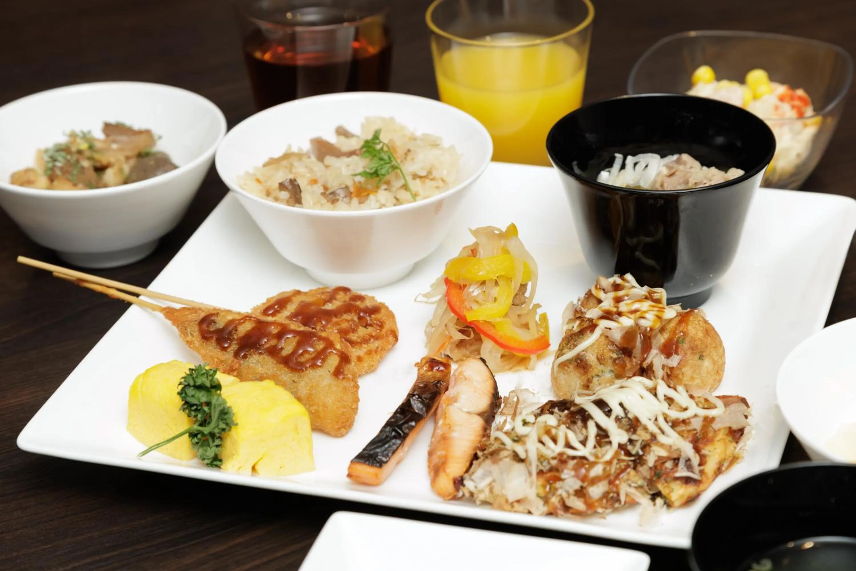 Breakfast in HOTEL AMANEK Osaka Namba