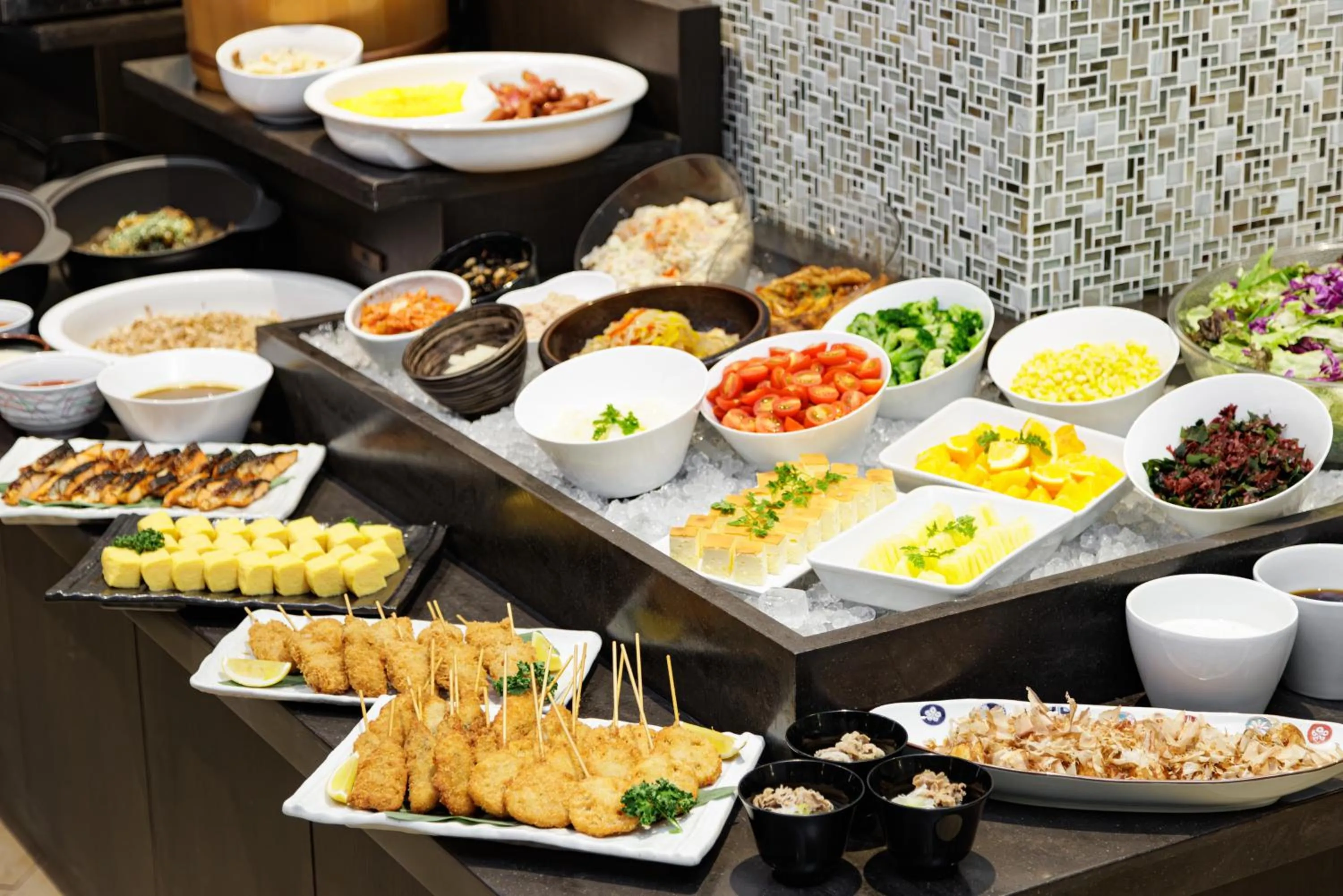 Breakfast in HOTEL AMANEK Osaka Namba