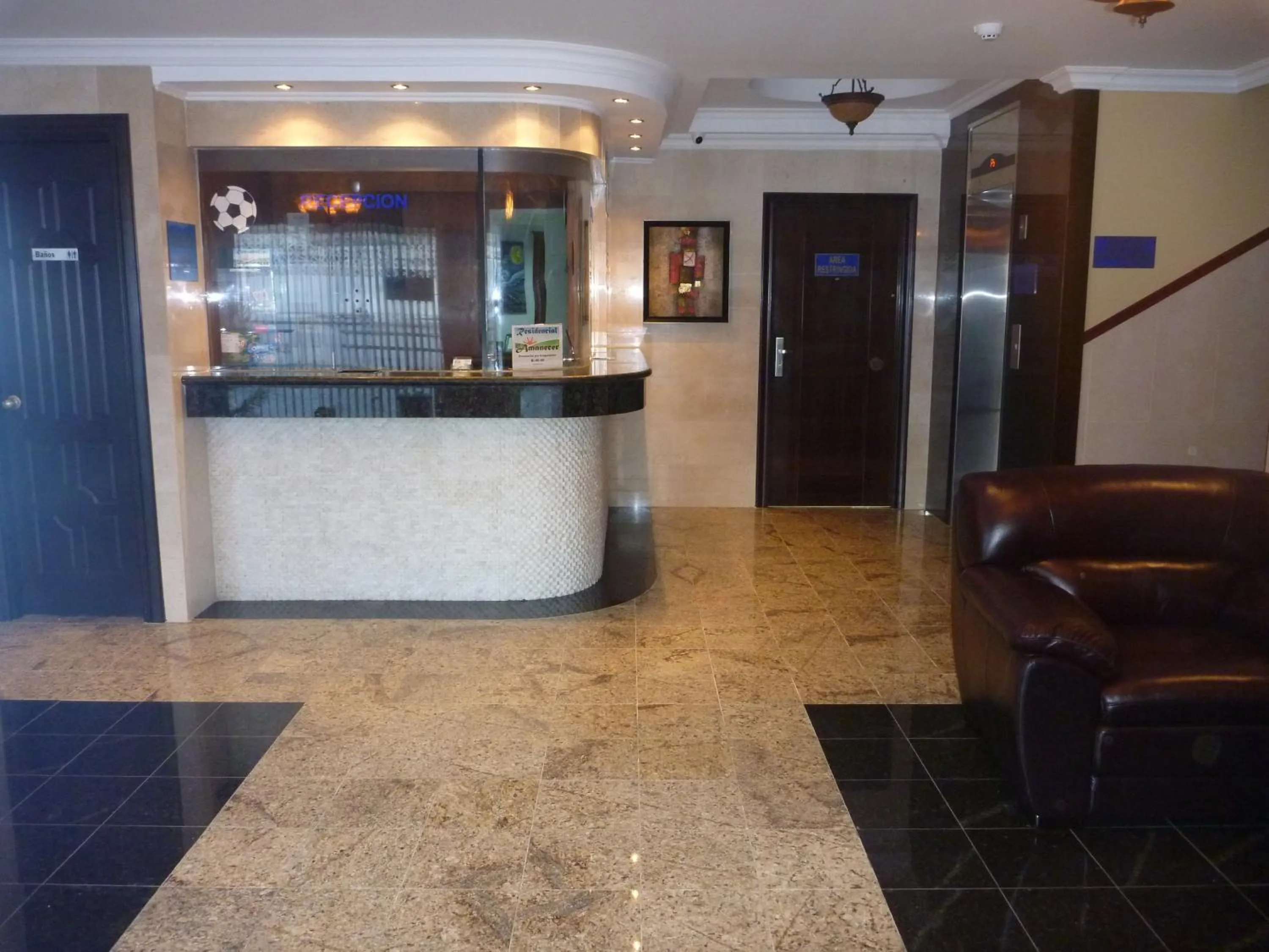 Lobby or reception in Residencial El Amanecer