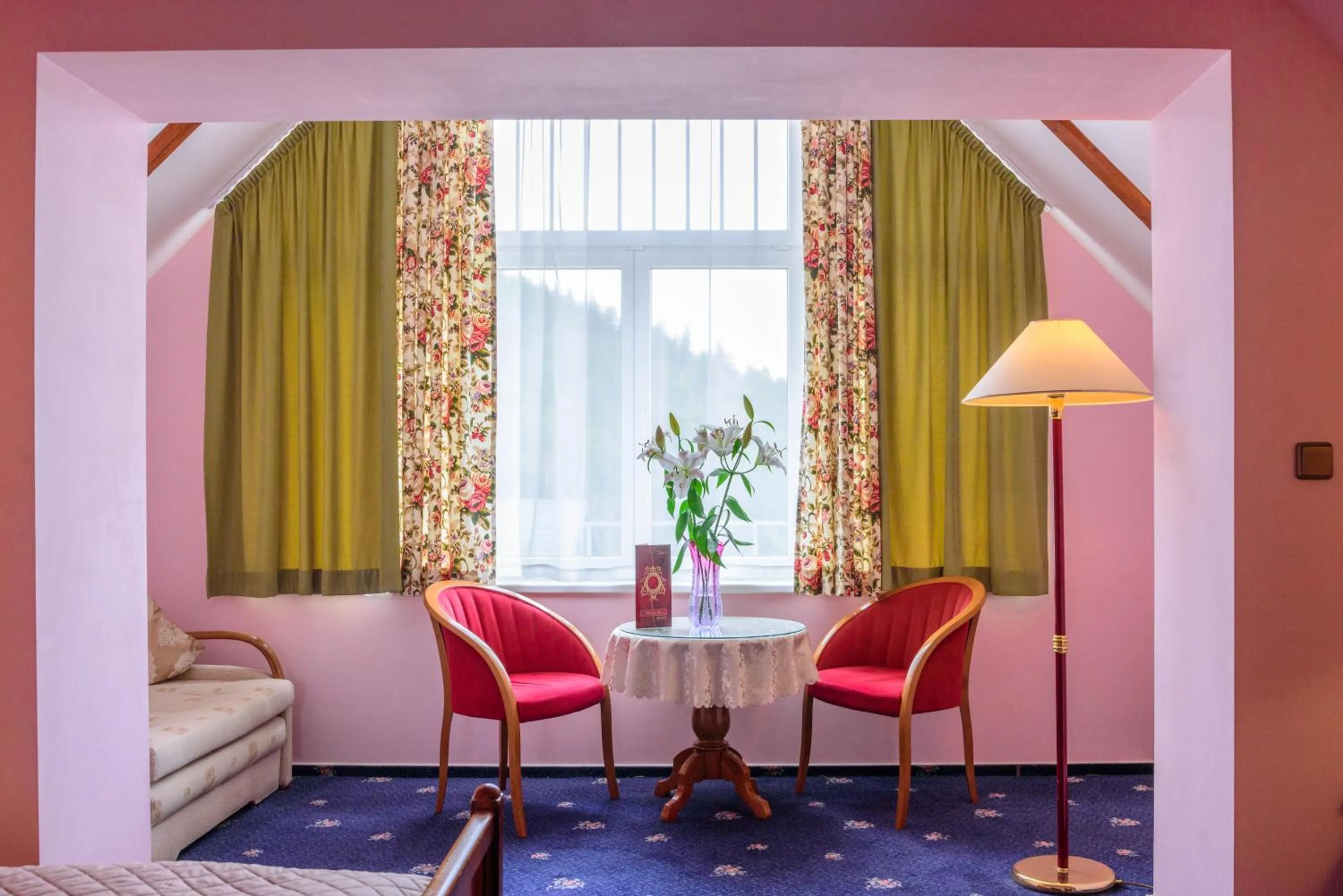 Bed in Hotel Rezydencja