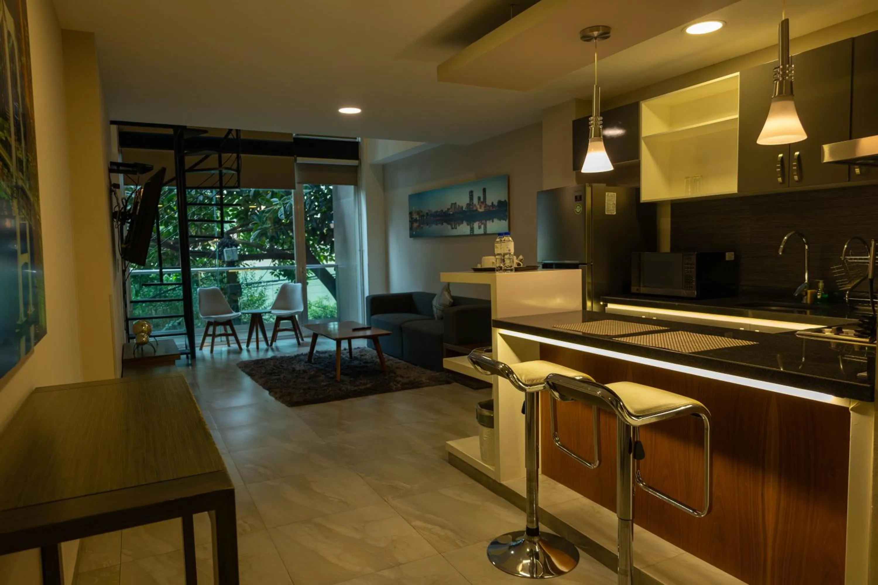 Living room in JTowers