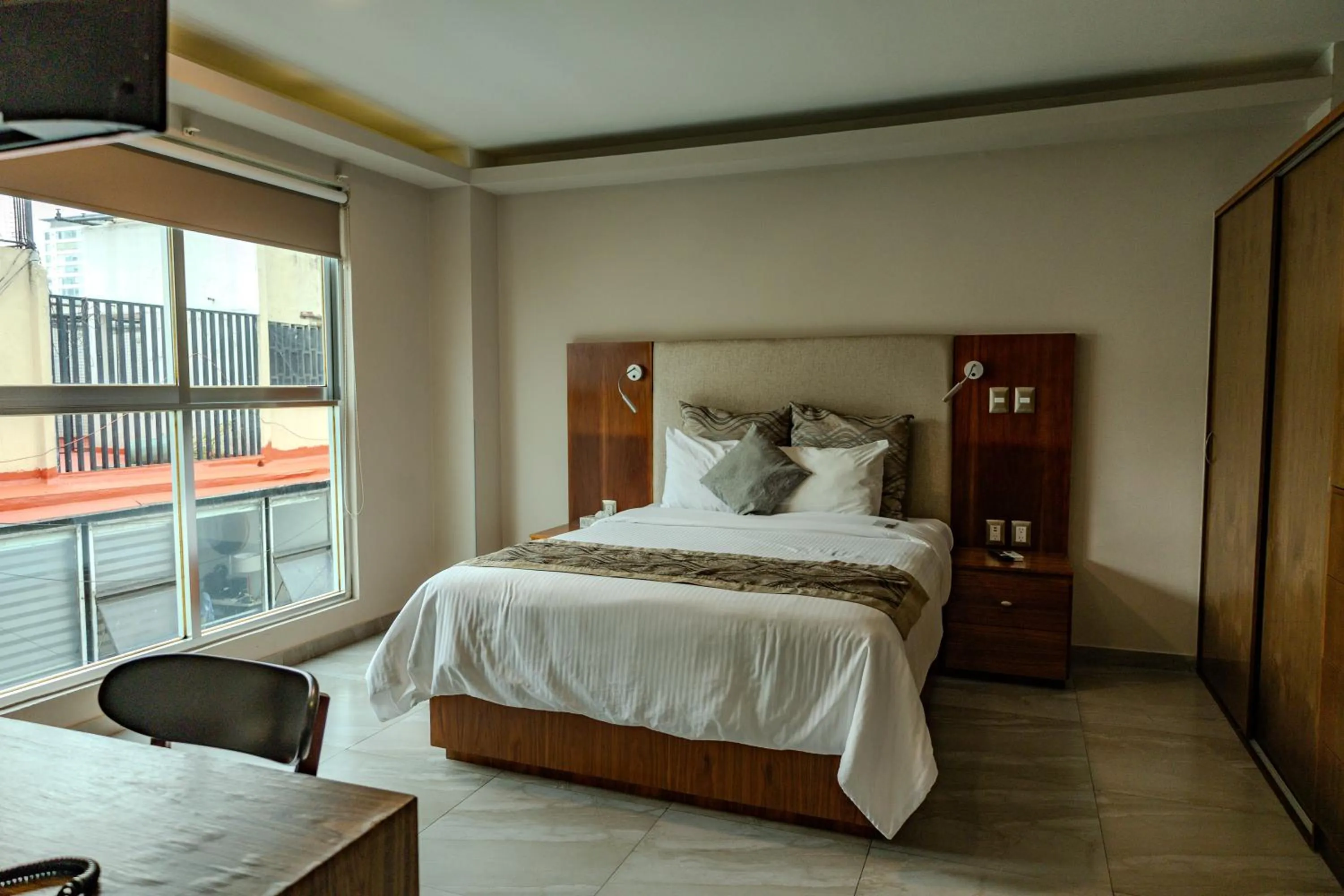 Photo of the whole room, Bed in JTowers