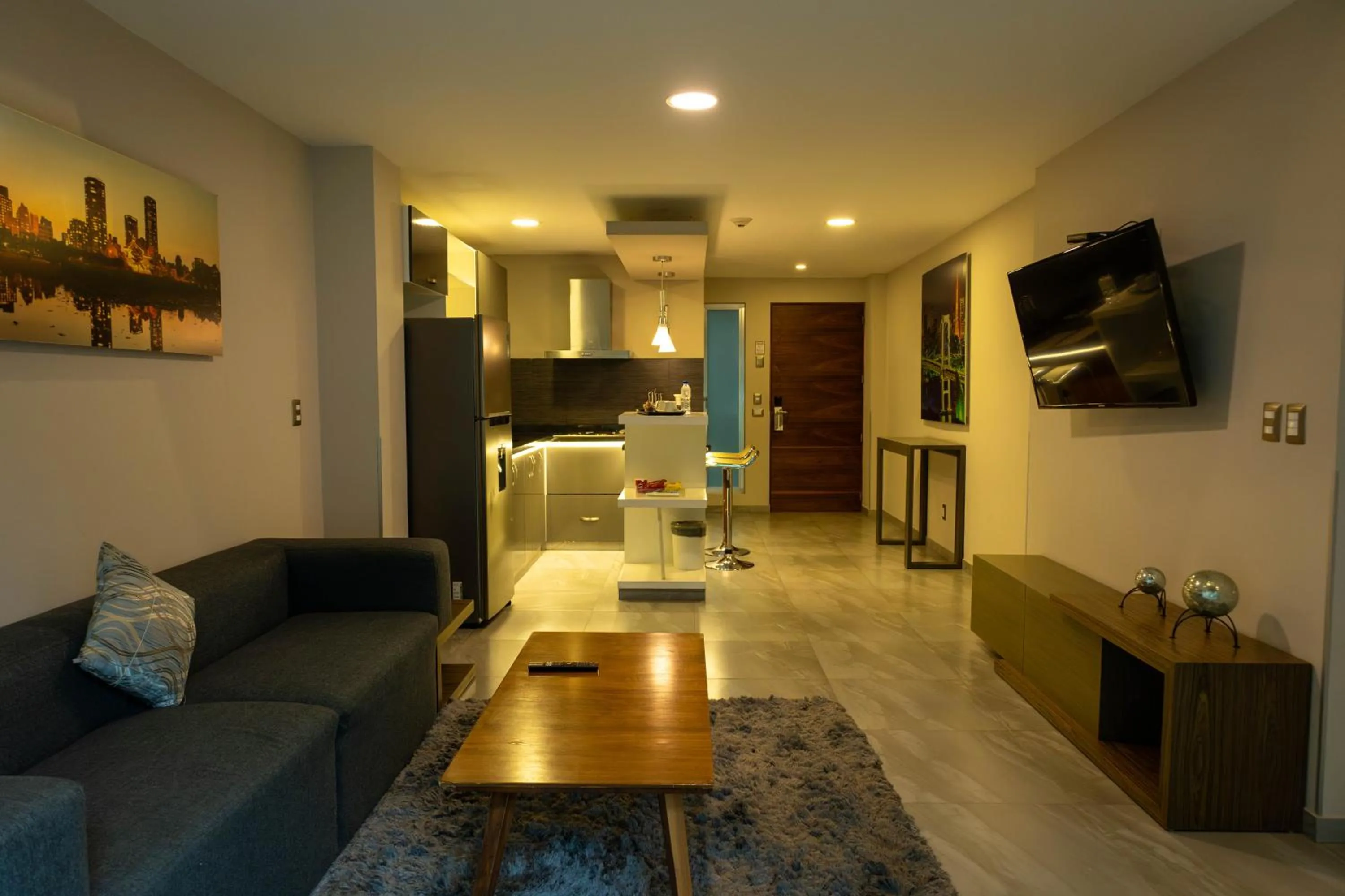 Communal lounge/ TV room in JTowers