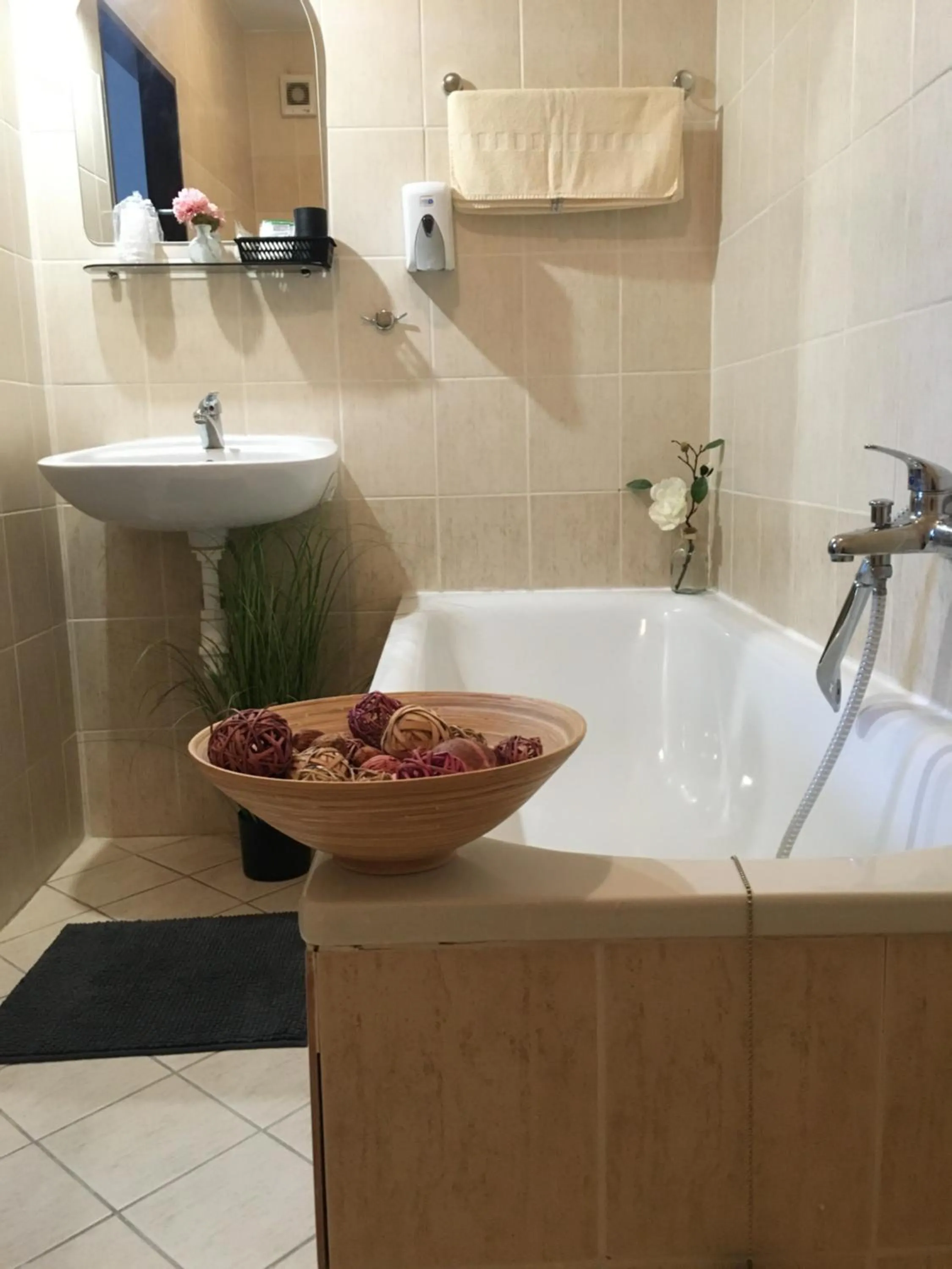 Bathroom in Ubytovanie KRAS