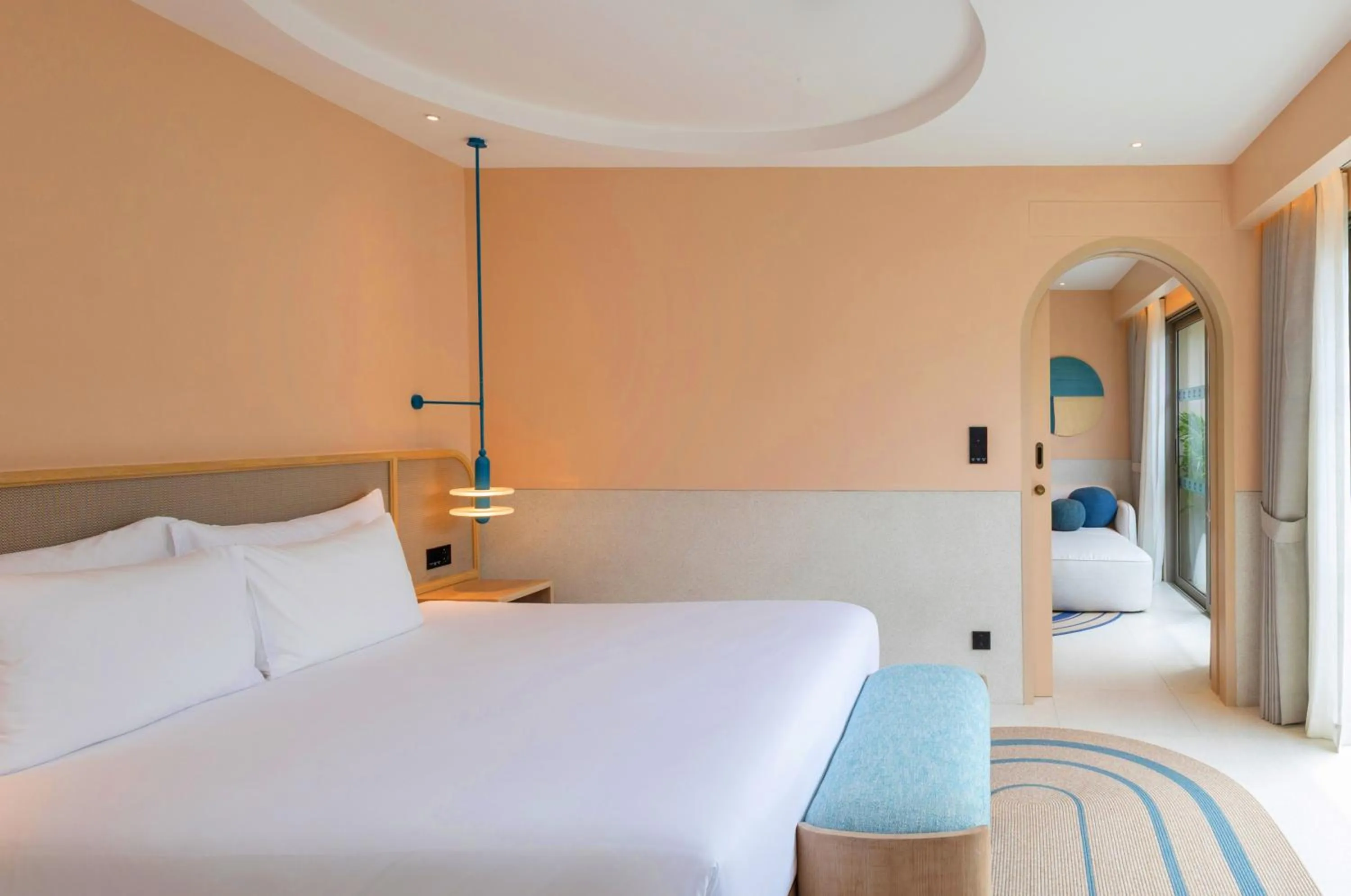 Bed in Centara Karon Villas Phuket