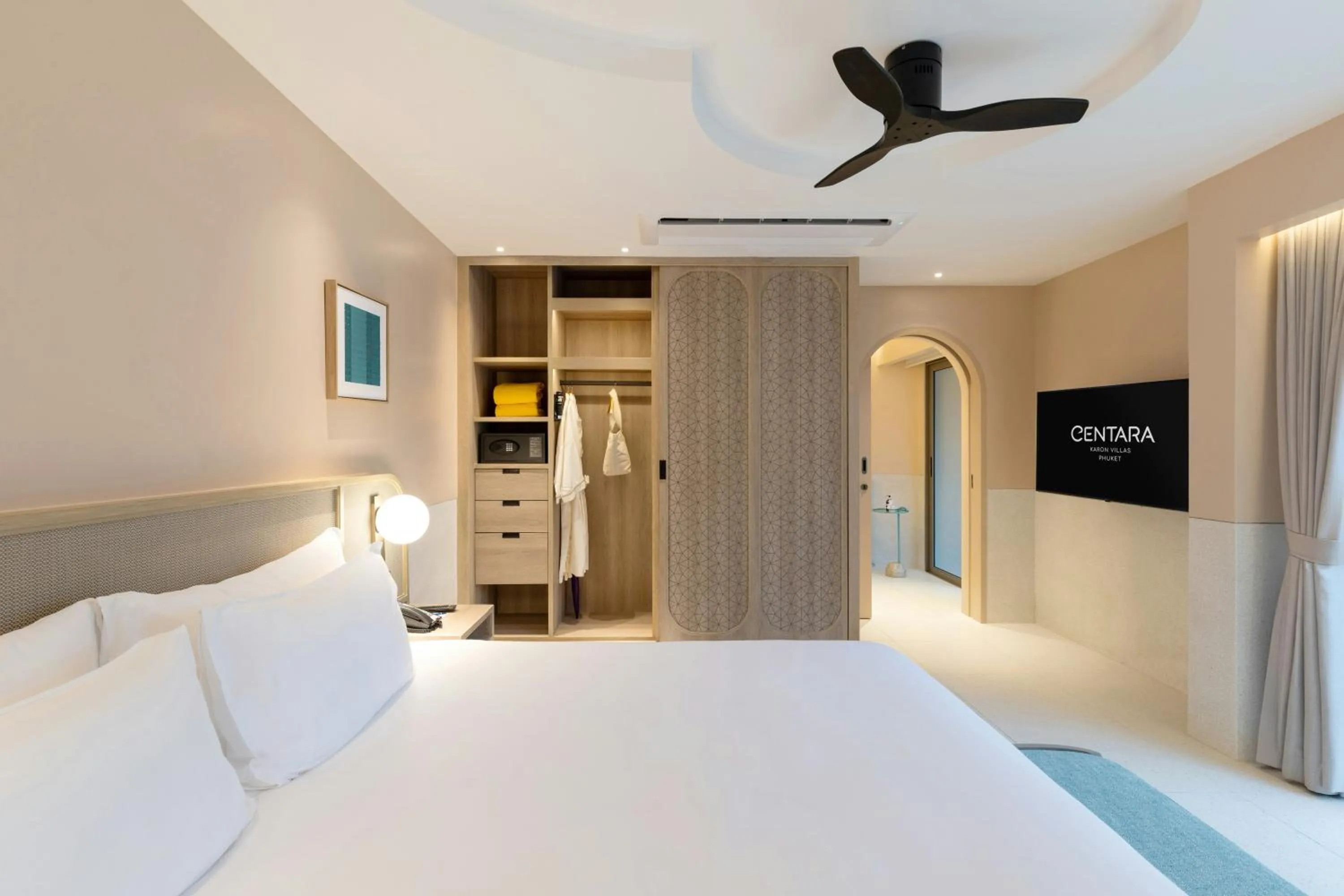 Bedroom, Bed in Centara Karon Villas Phuket