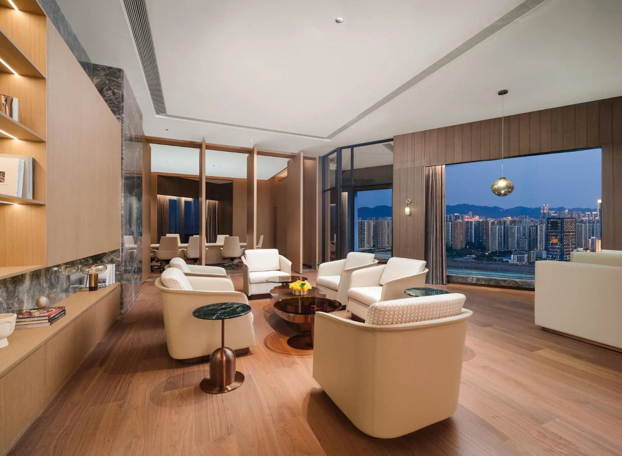 Seating area in Pullman Chongqing Xiyue