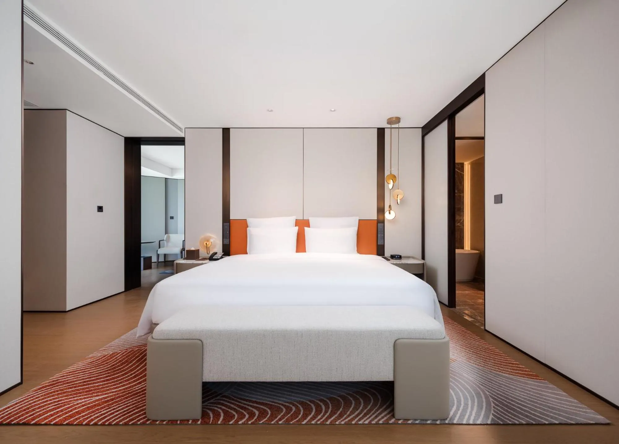 Bedroom, Bed in Pullman Chongqing Xiyue