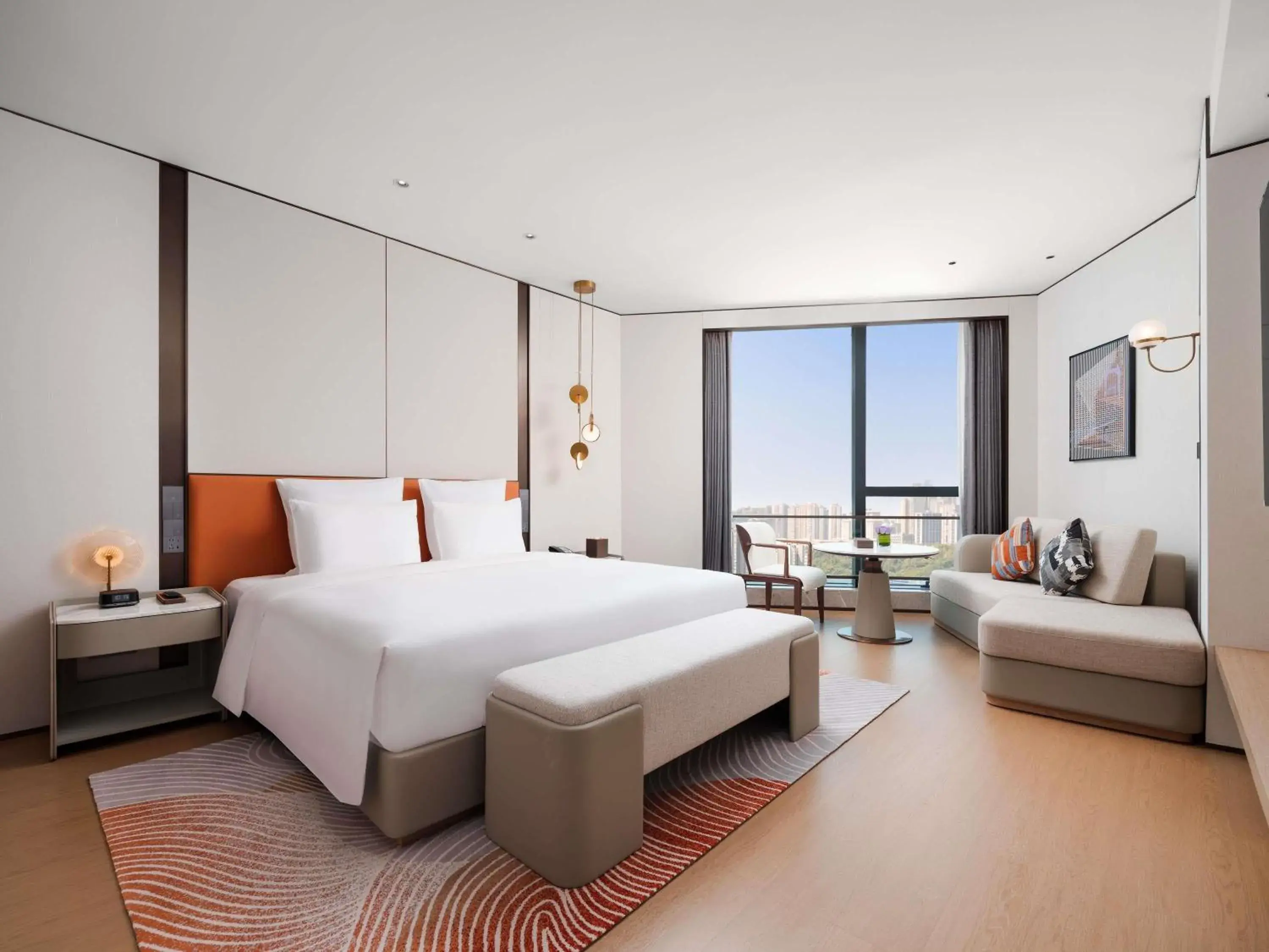 Bedroom, Bed in Pullman Chongqing Xiyue Bedroom, Bed in Pullman Chongqing Xiyue