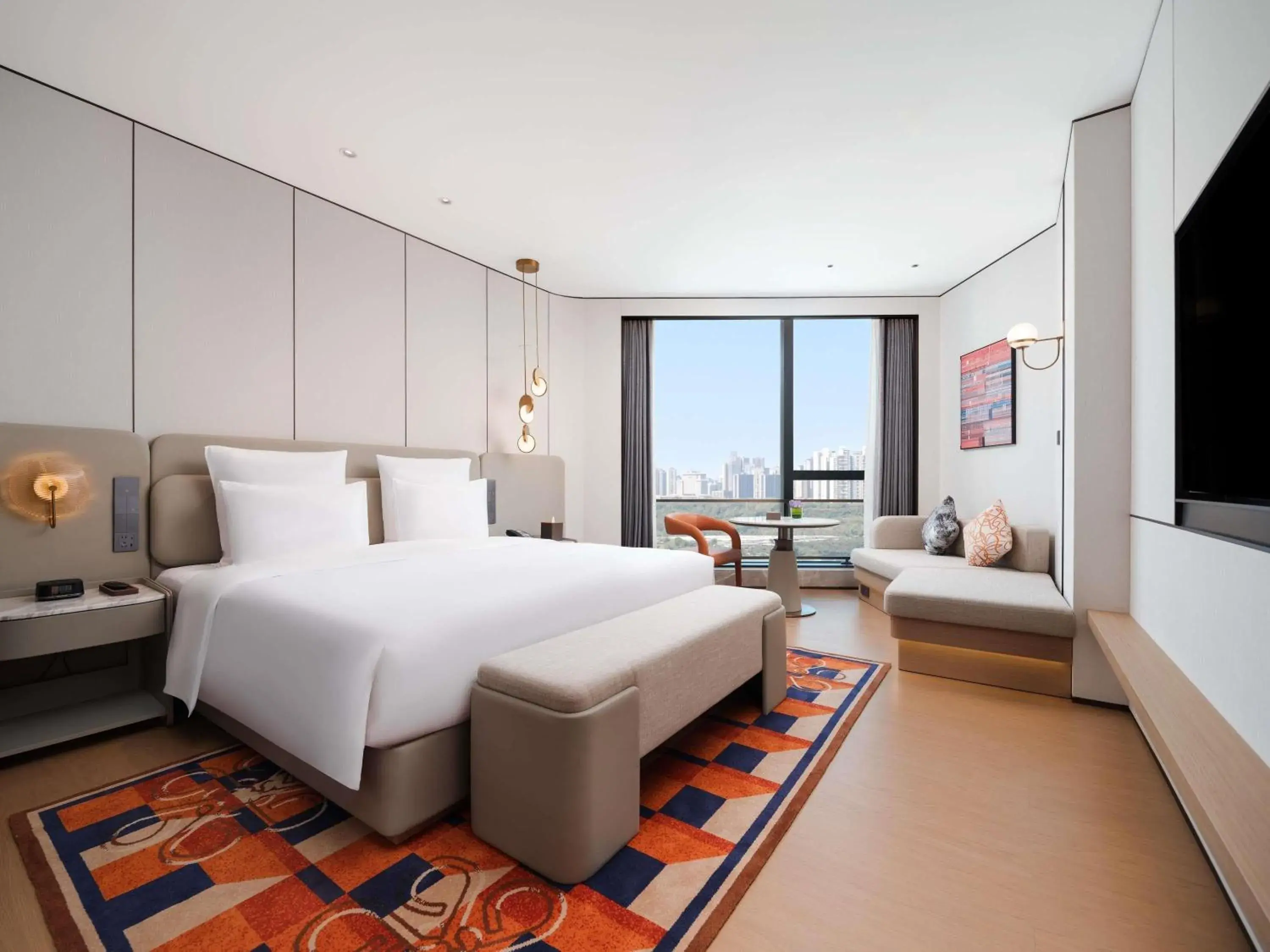 Bedroom, Bed in Pullman Chongqing Xiyue Bedroom, Bed in Pullman Chongqing Xiyue