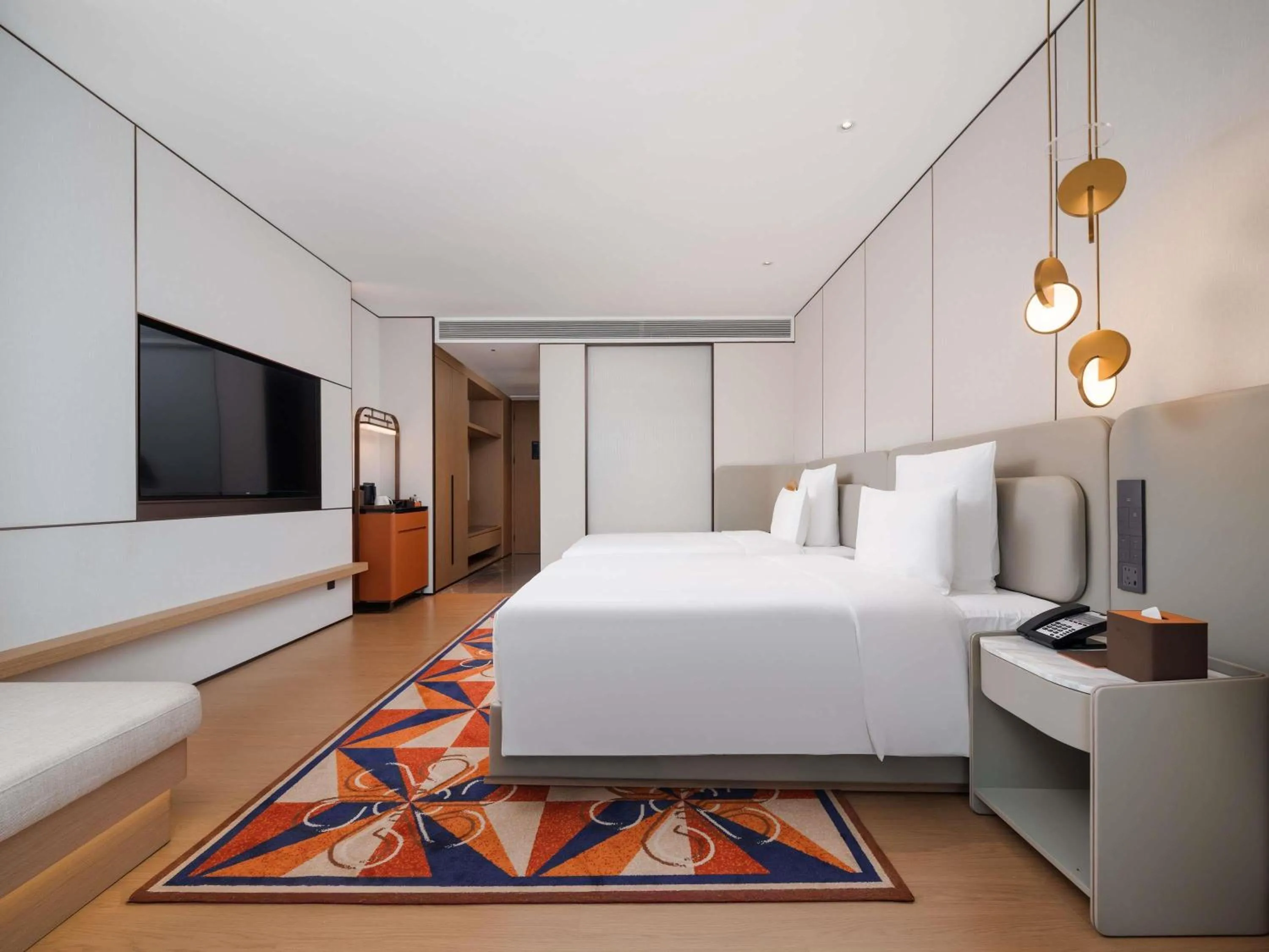 Bedroom, Bed in Pullman Chongqing Xiyue