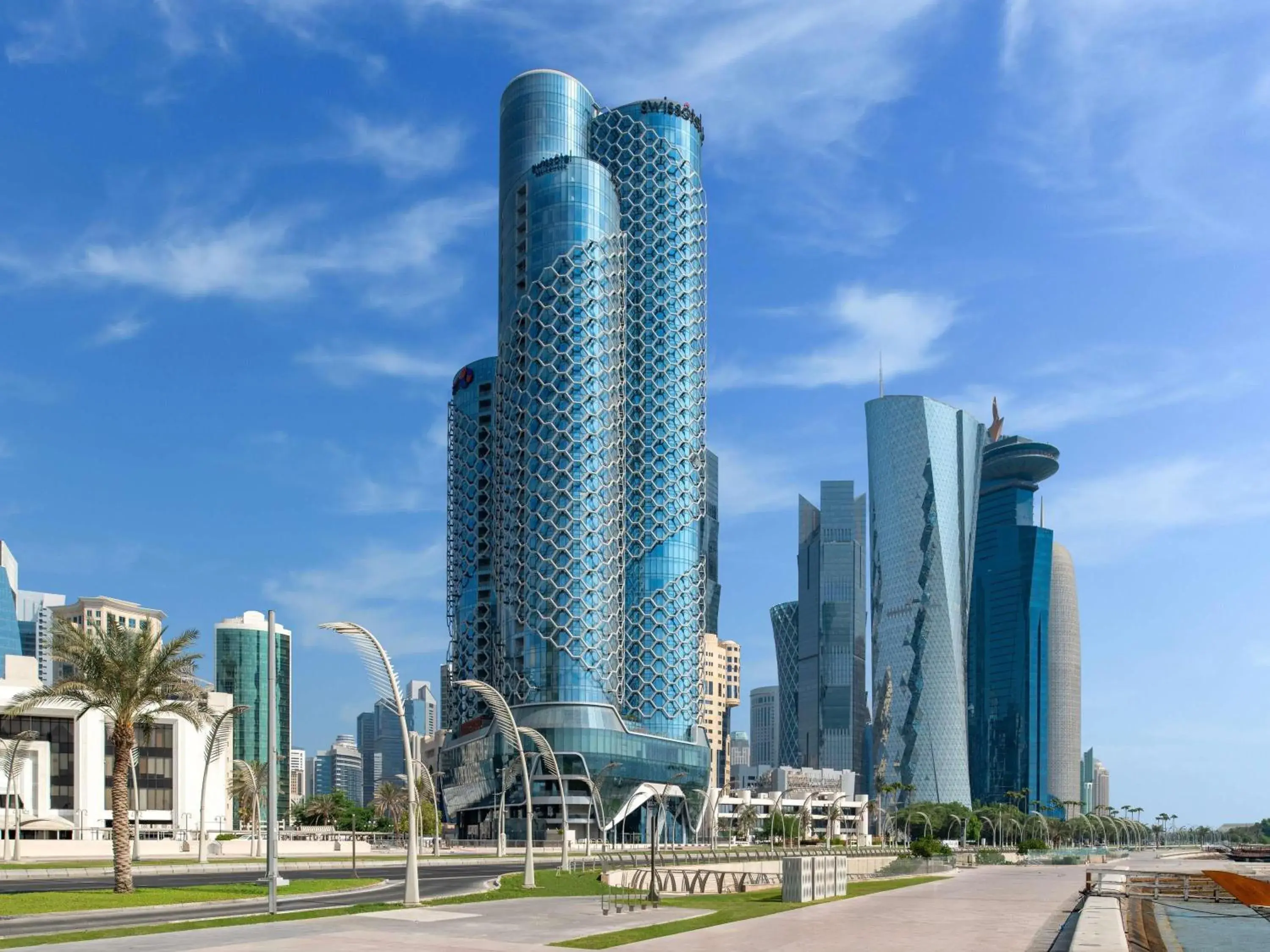 Property building in Swissôtel Corniche Park Towers Doha Property building in Swissôtel Corniche Park Towers Doha