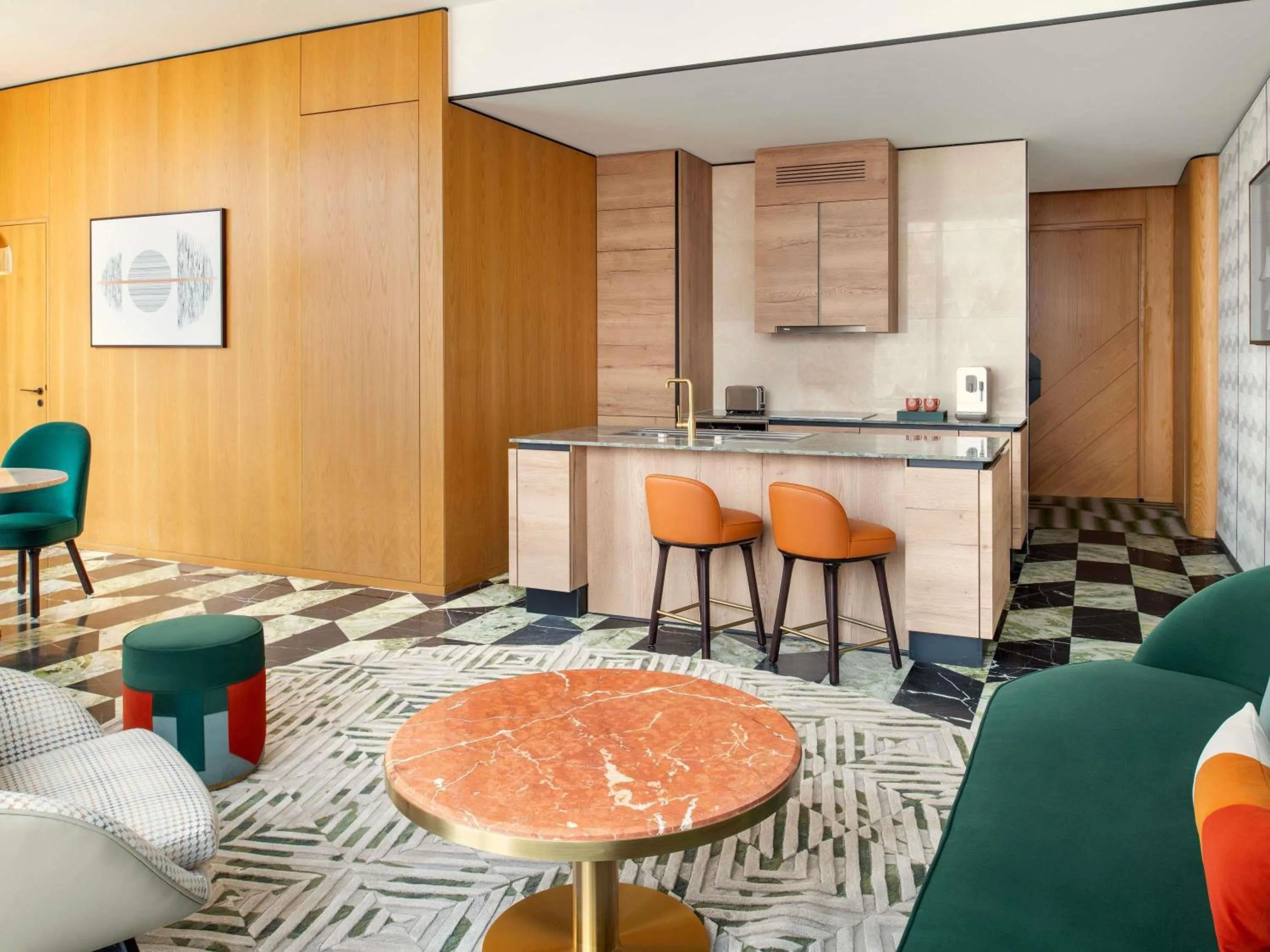 Bedroom in Swissôtel Corniche Park Towers Doha