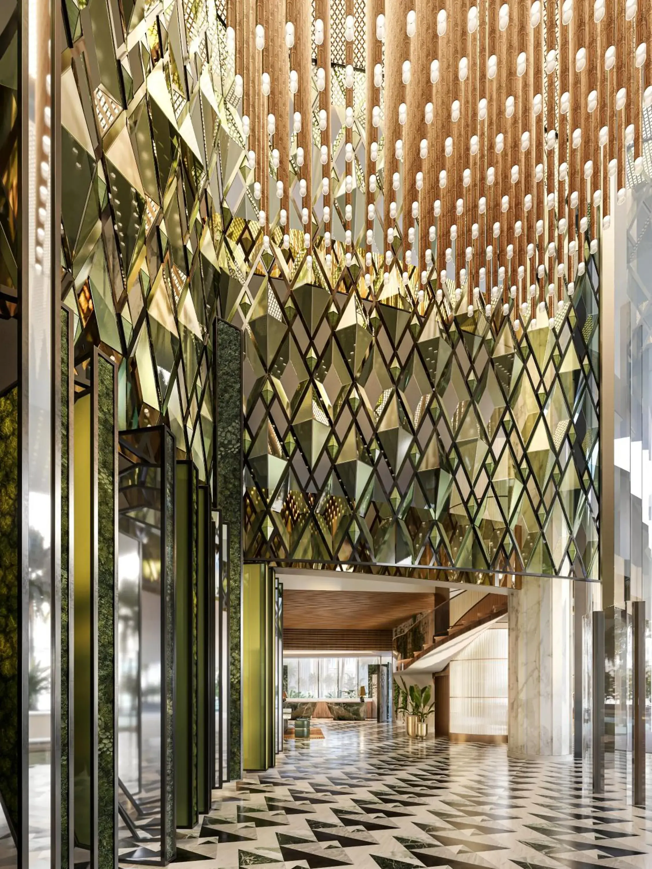 Lobby or reception in Swissôtel Corniche Park Towers Doha Lobby or reception in Swissôtel Corniche Park Towers Doha