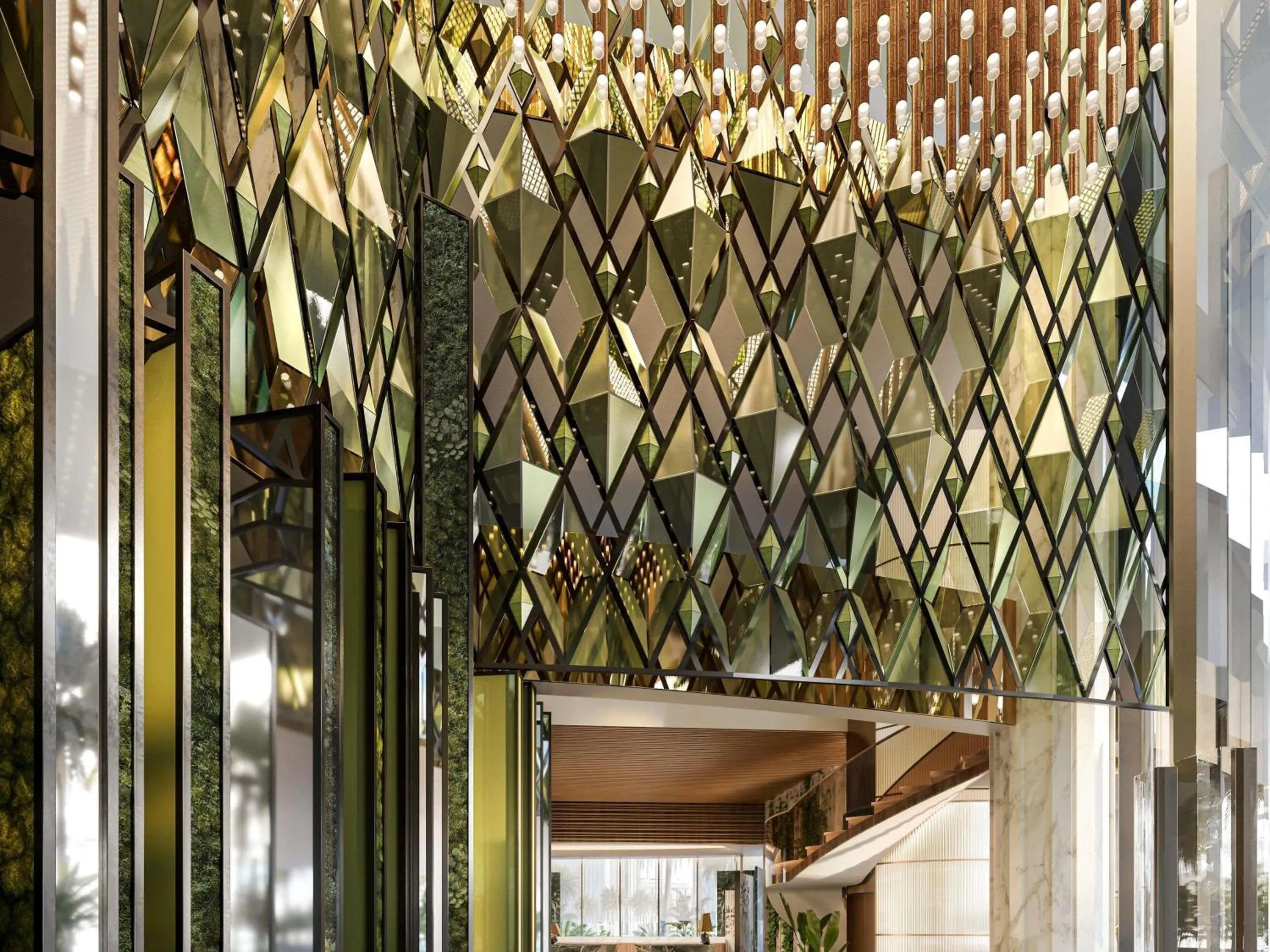 Property building in Swissôtel Corniche Park Towers Doha