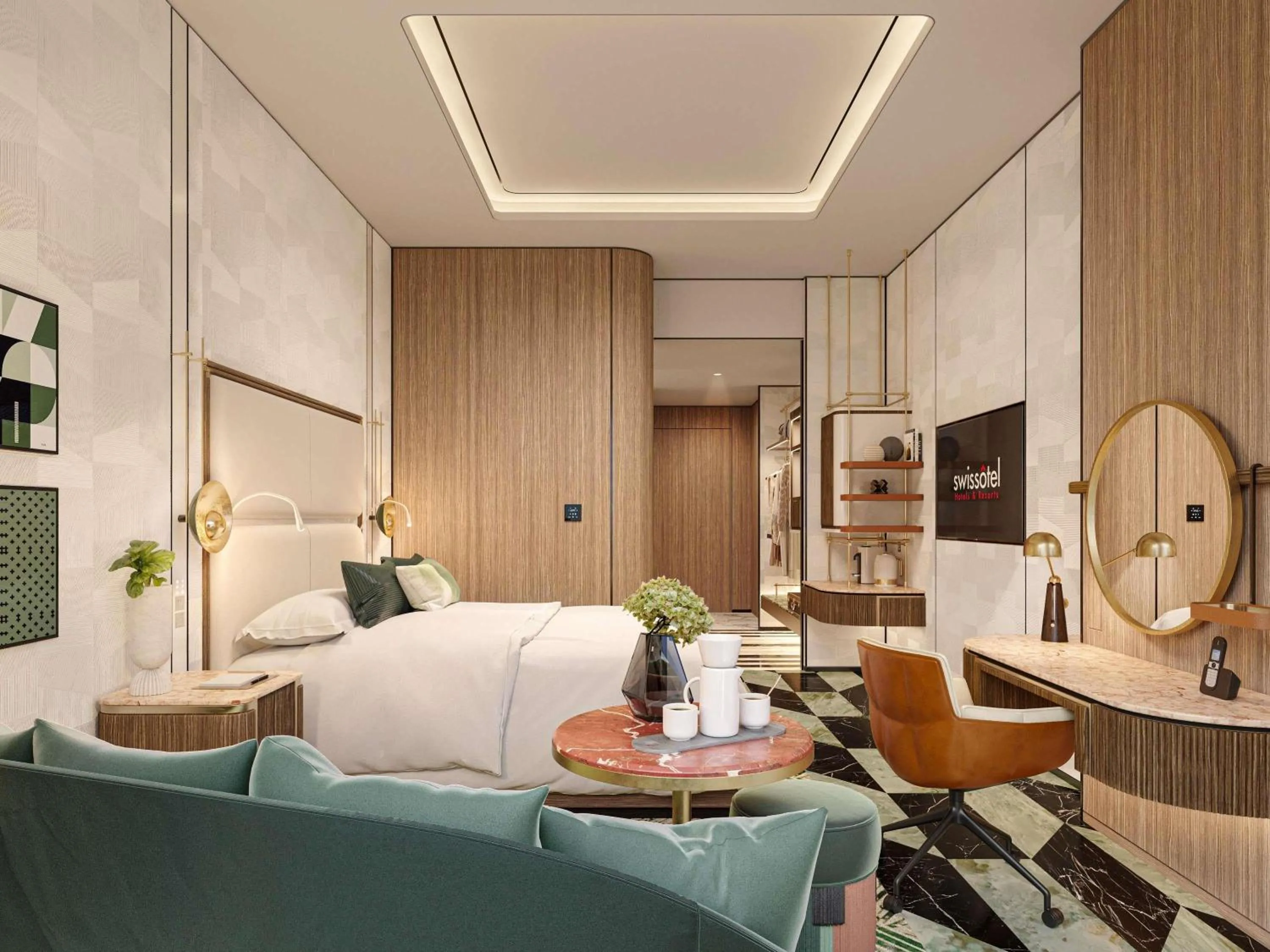 Photo of the whole room in Swissôtel Corniche Park Towers Doha