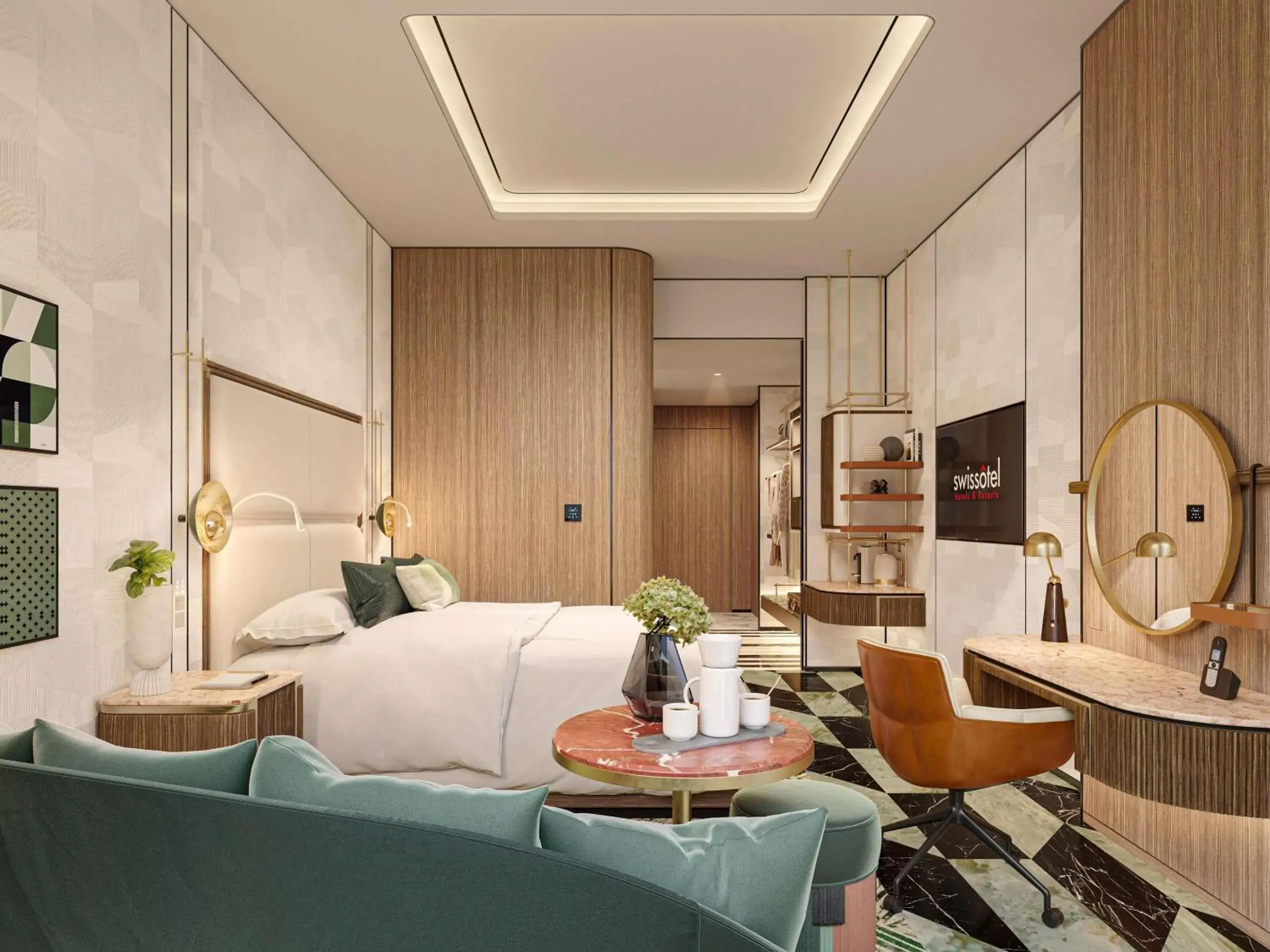 Photo of the whole room in Swissôtel Corniche Park Towers Doha Photo of the whole room in Swissôtel Corniche Park Towers Doha