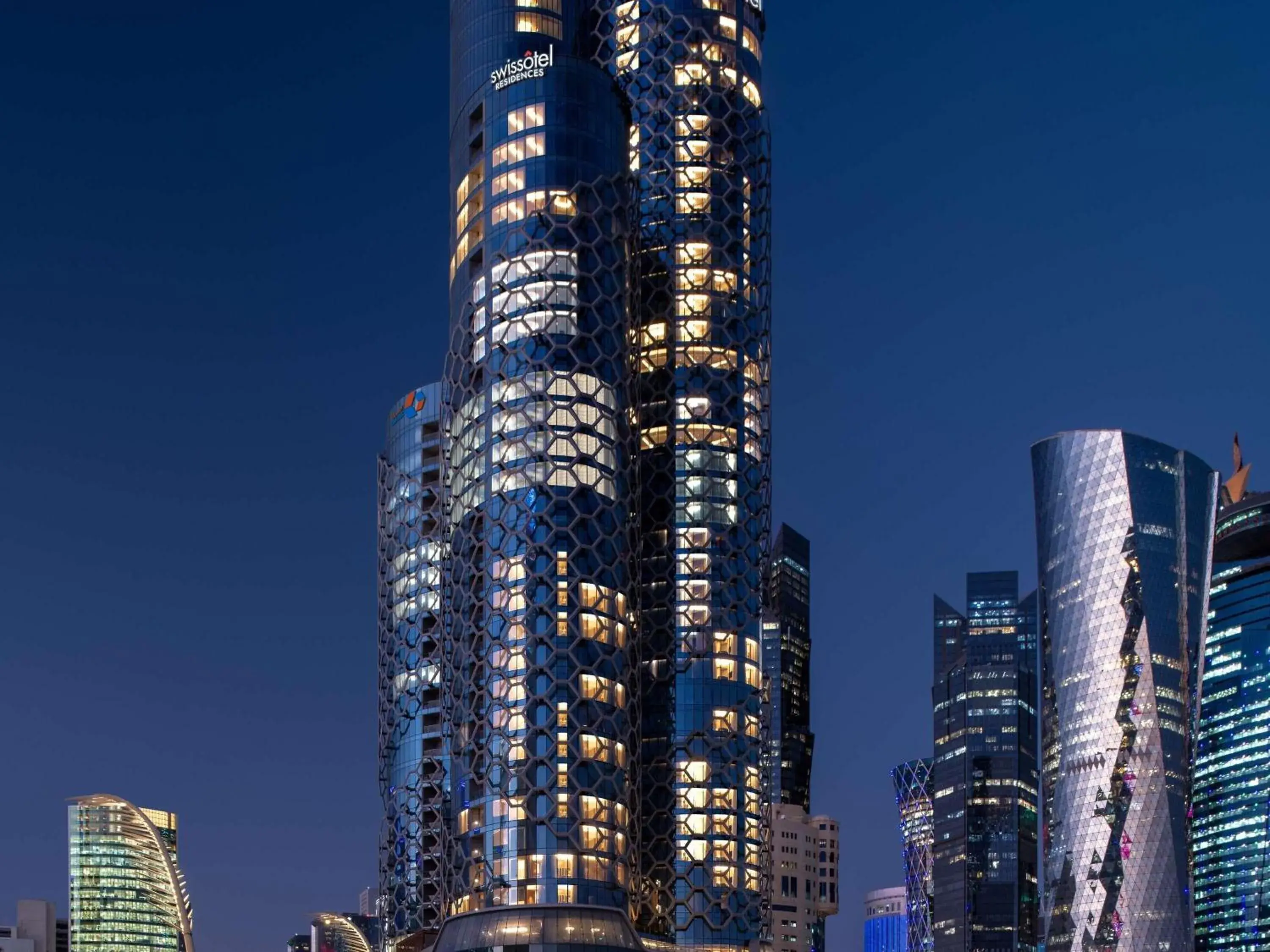 Property building in Swissôtel Corniche Park Towers Doha Property building in Swissôtel Corniche Park Towers Doha