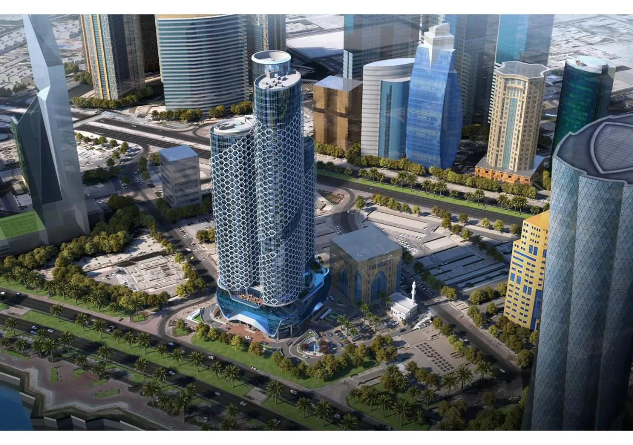 Property building in Swissôtel Corniche Park Towers Doha